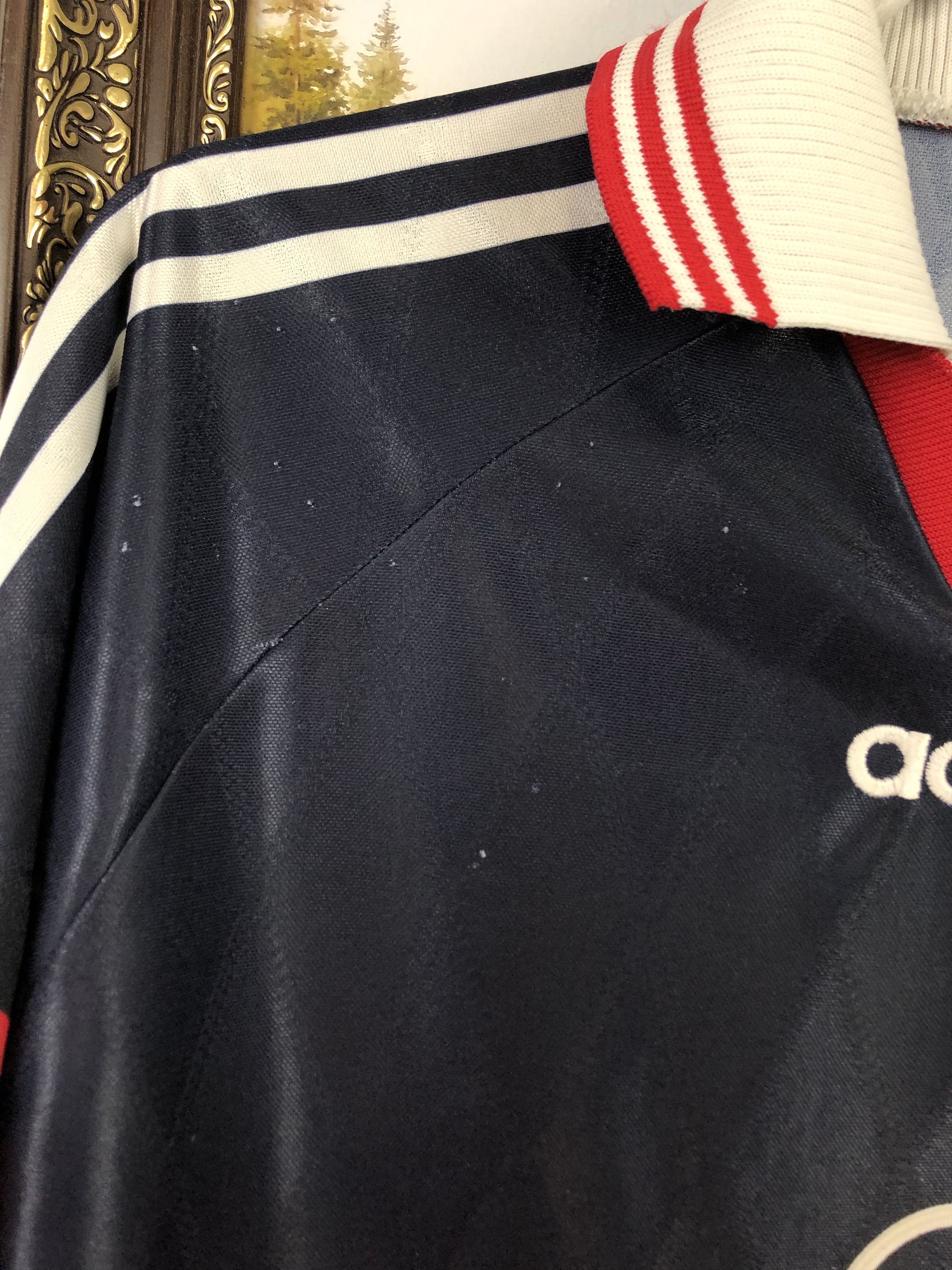 Adidas Bayern Munich football shirt 1997 #9 Elber Adidas Jersey Size US S / EU 44-46 / 1 - 9 Thumbnail