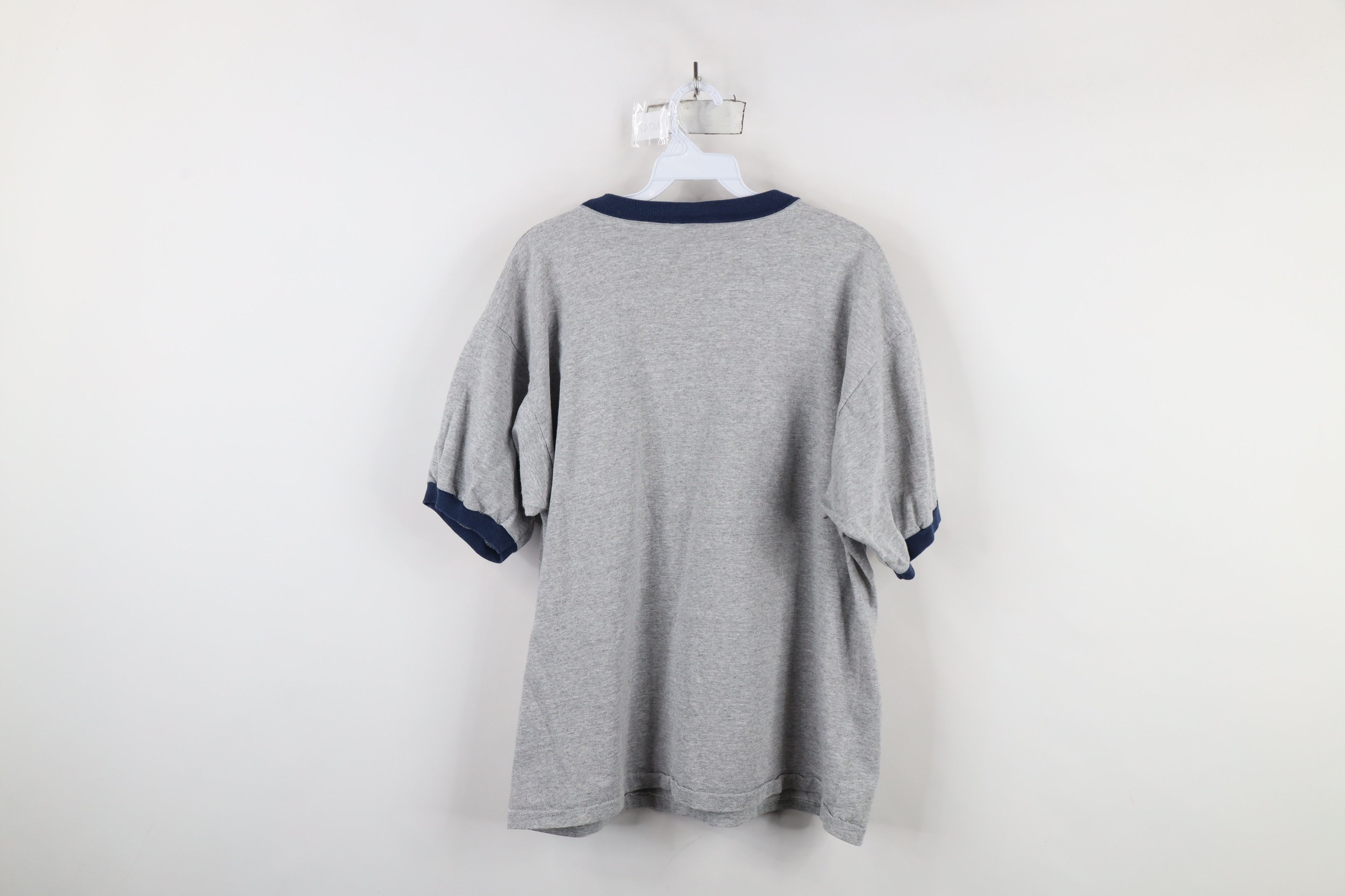 Vintage Vintage 90s Streetwear Massachusetts Sailing Ringer T-Shirt Size US L / EU 52-54 / 3 - 8 Thumbnail