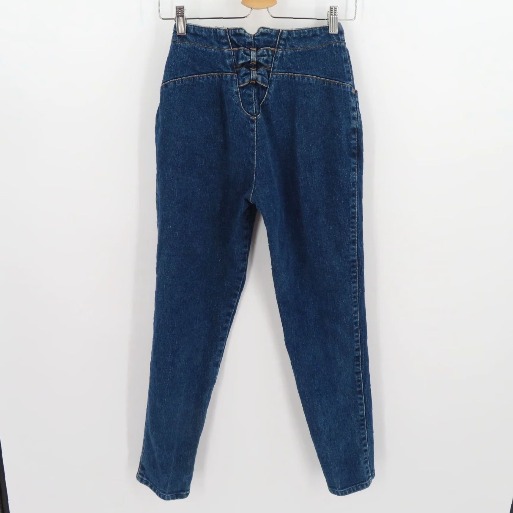 Vintage VINTAGE BonJour Jeans Denim Blue 5-Pocket Regular Women 10 High Waist Mom Cotton VTG Jeans Women Blue Denim VTG Size 32" / US 10 / IT 46 - 3 Thumbnail