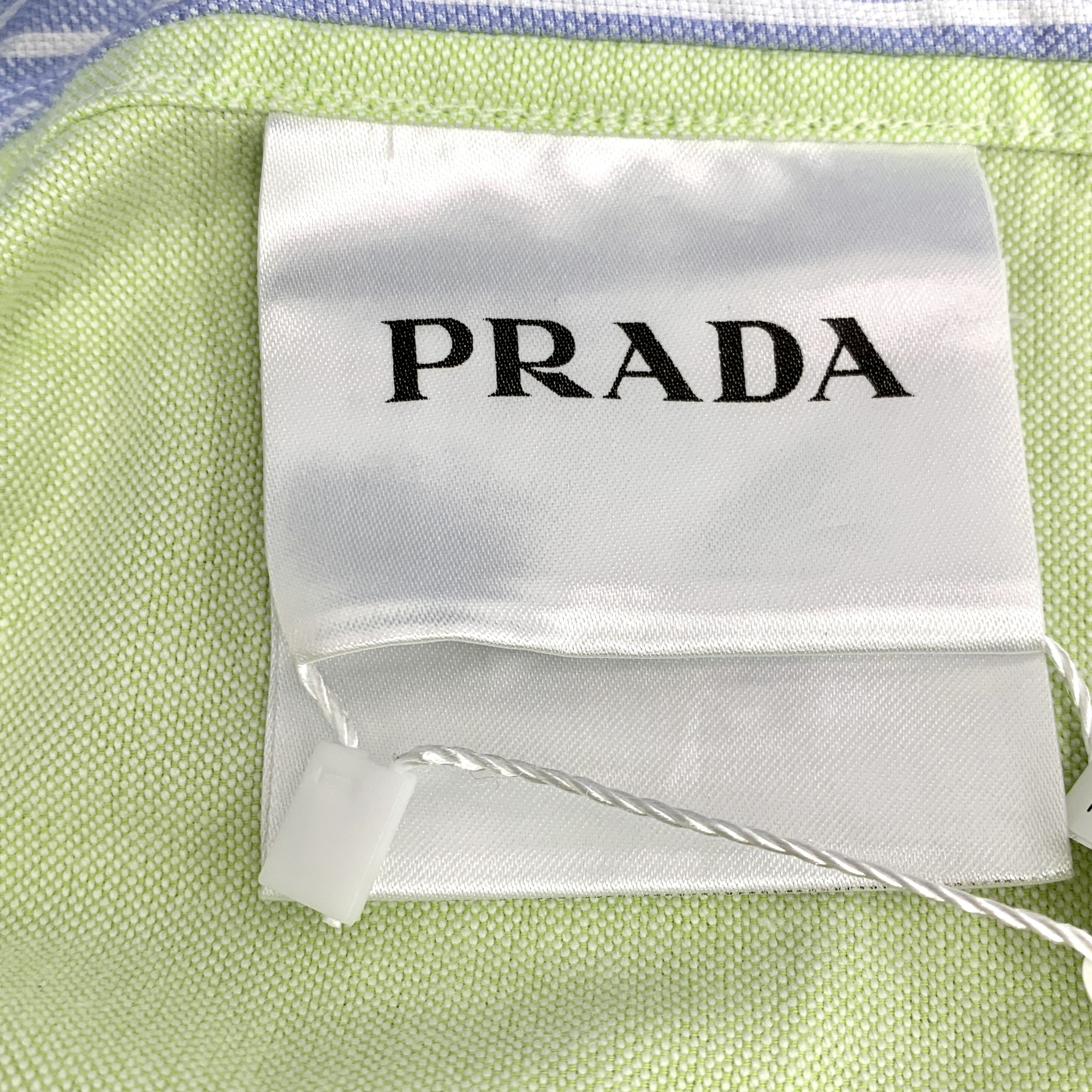 Prada Prada Shirt Colorblock Stripe Shirt (Size 38/S) Size S / US 4 / IT 40 - 2 Thumbnail