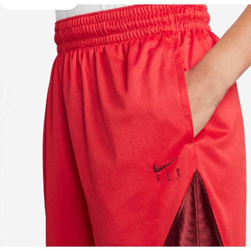 Nike Nike Dri-FIT ISoFly Women's Red Loose Fit Basketball Shorts Size 27" / US 4 / IT 40 - 2 Thumbnail