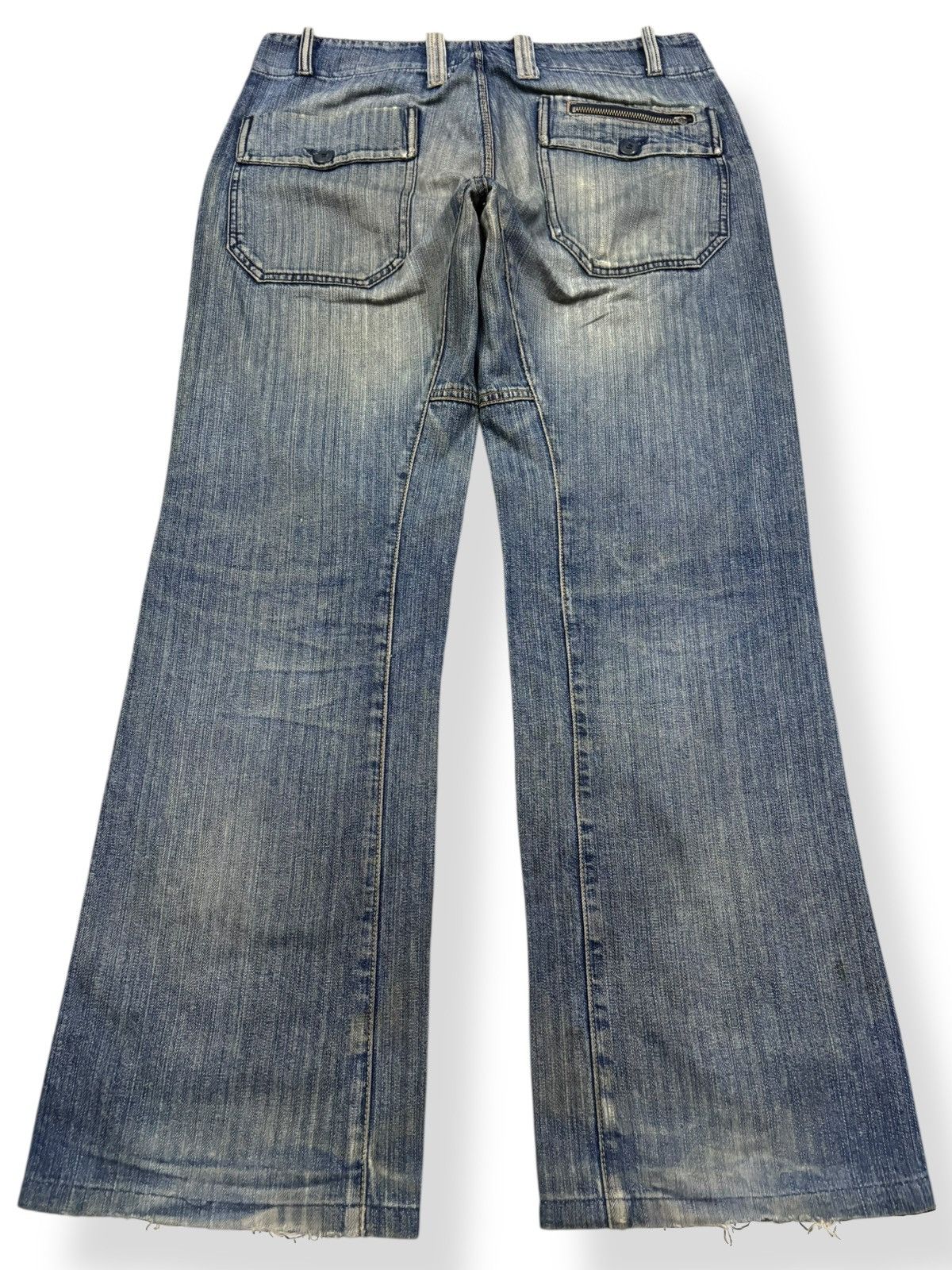 Diesel Vintage Diesel Industry Mud Wash Baggy Distressed Jeans Size US 32 / EU 48 - 2 Thumbnail