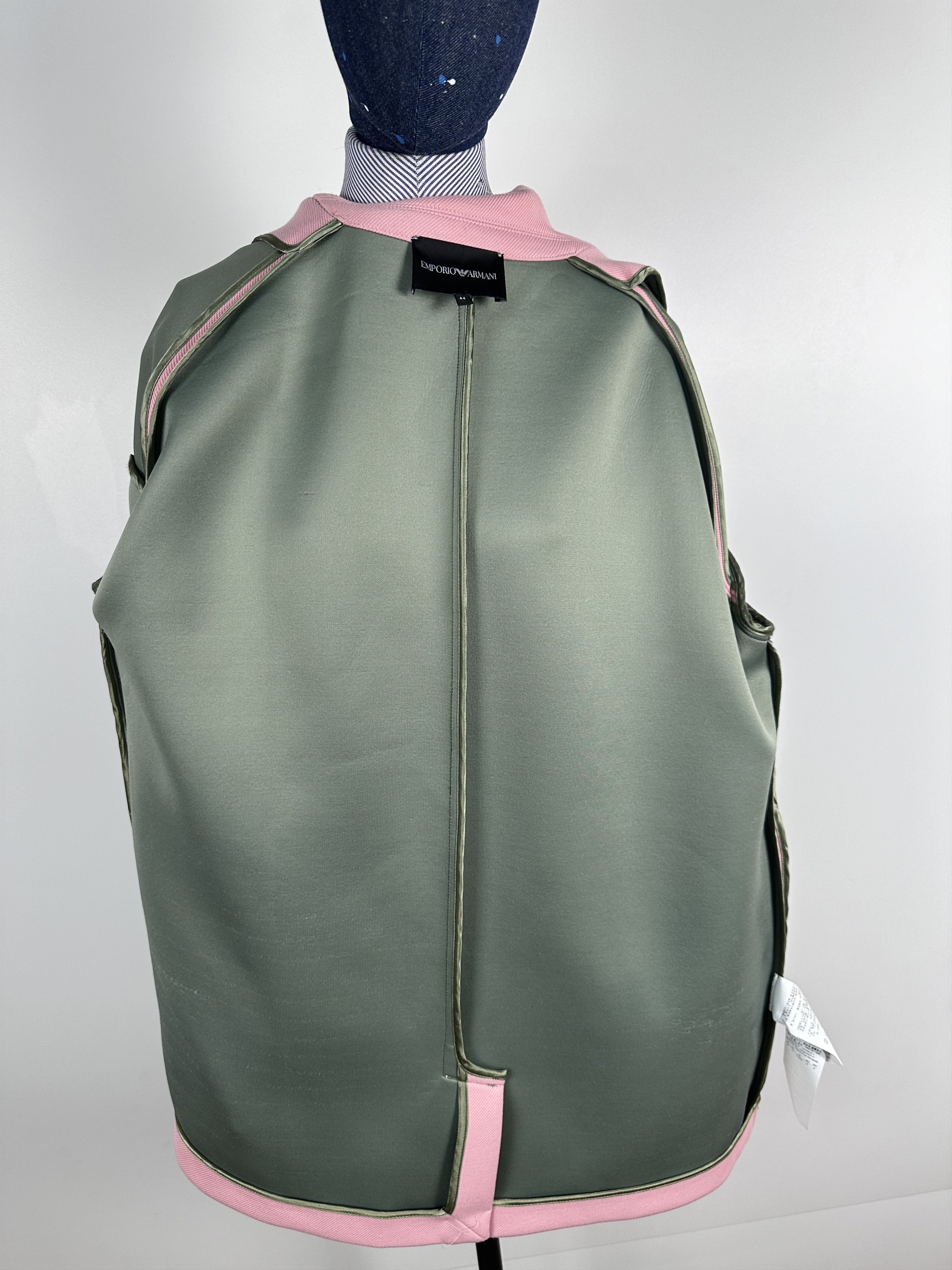 Emporio Armani × Grailed Emporio Armani Pink Coat Neopoen Jacket Womens Size 44 Size M / US 6-8 / IT 42-44 - 8 Thumbnail