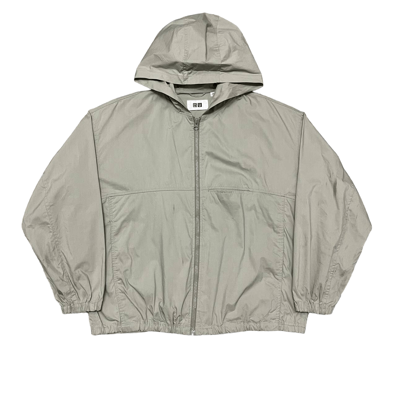 image of Uniqlo U Lemaire Cropped Jacket Hoodie, Men's (Size Small)