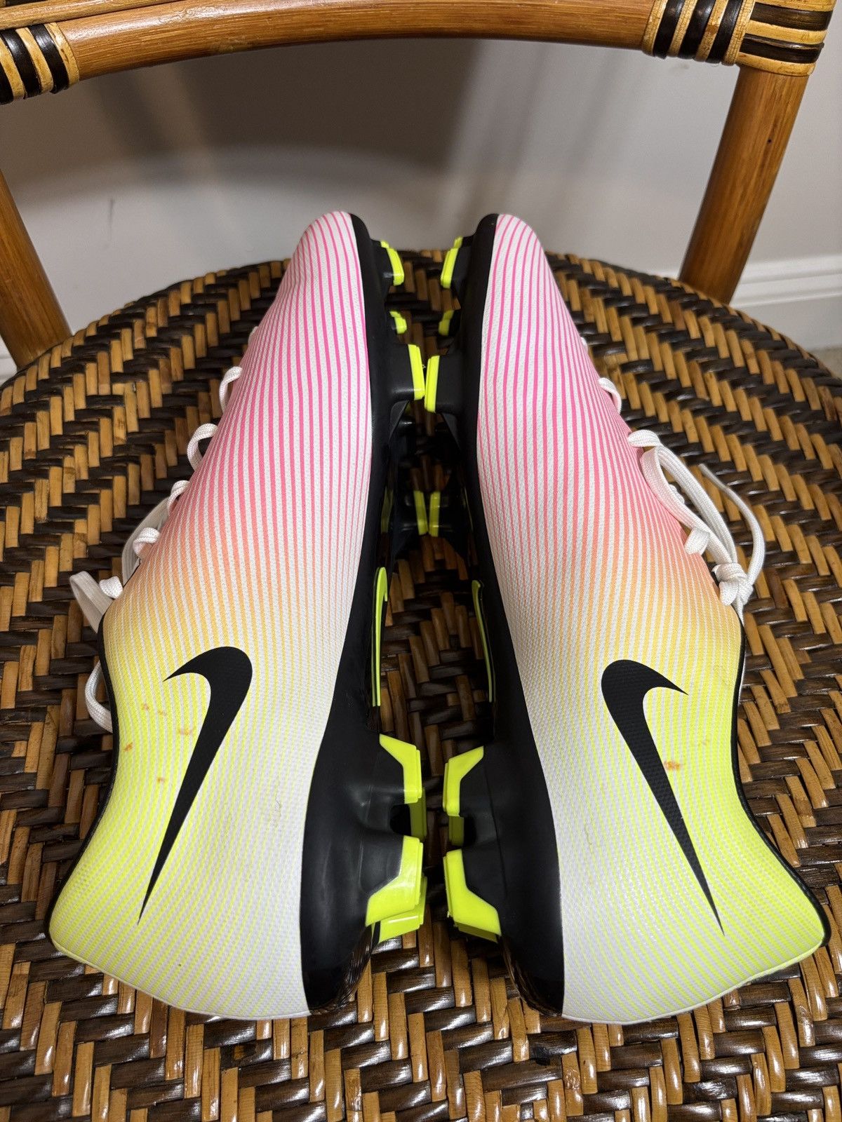 Nike Nike Mercurial Victory V FG Volt Total Orange 651632-107 Size US 12 / EU 45 - 5 Thumbnail