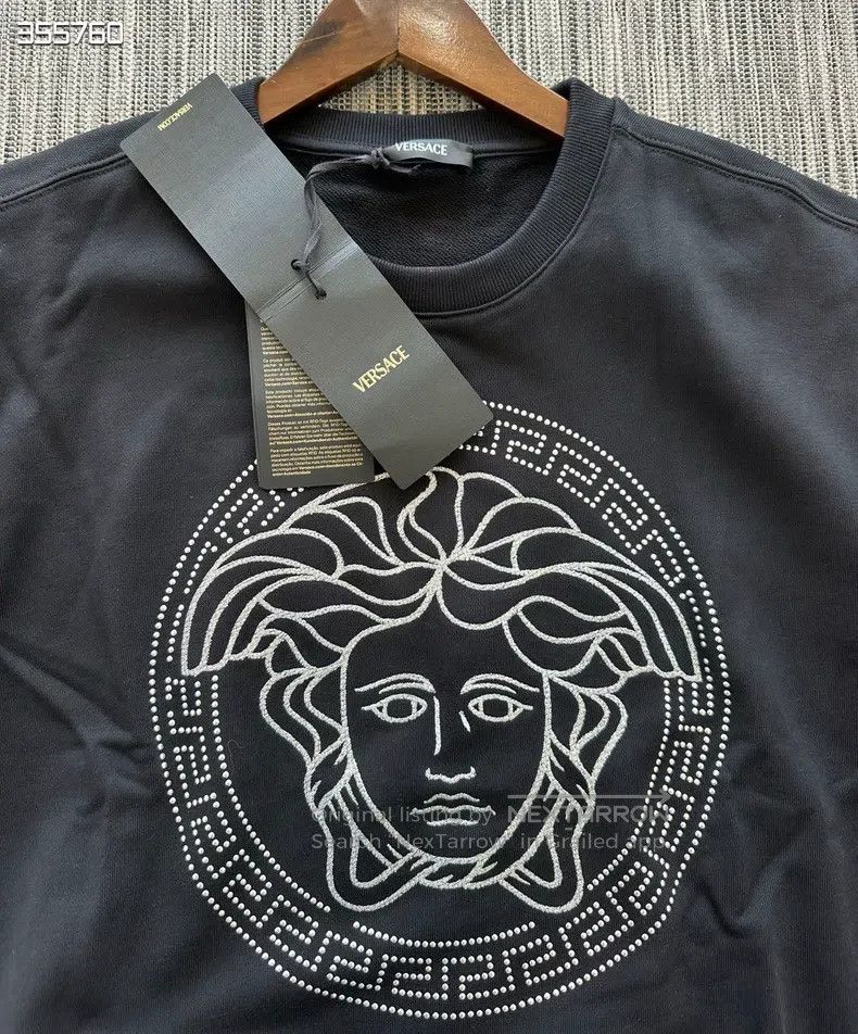 Versace Versace Black sweatshirt Size US L / EU 52-54 / 3 - 4 Thumbnail