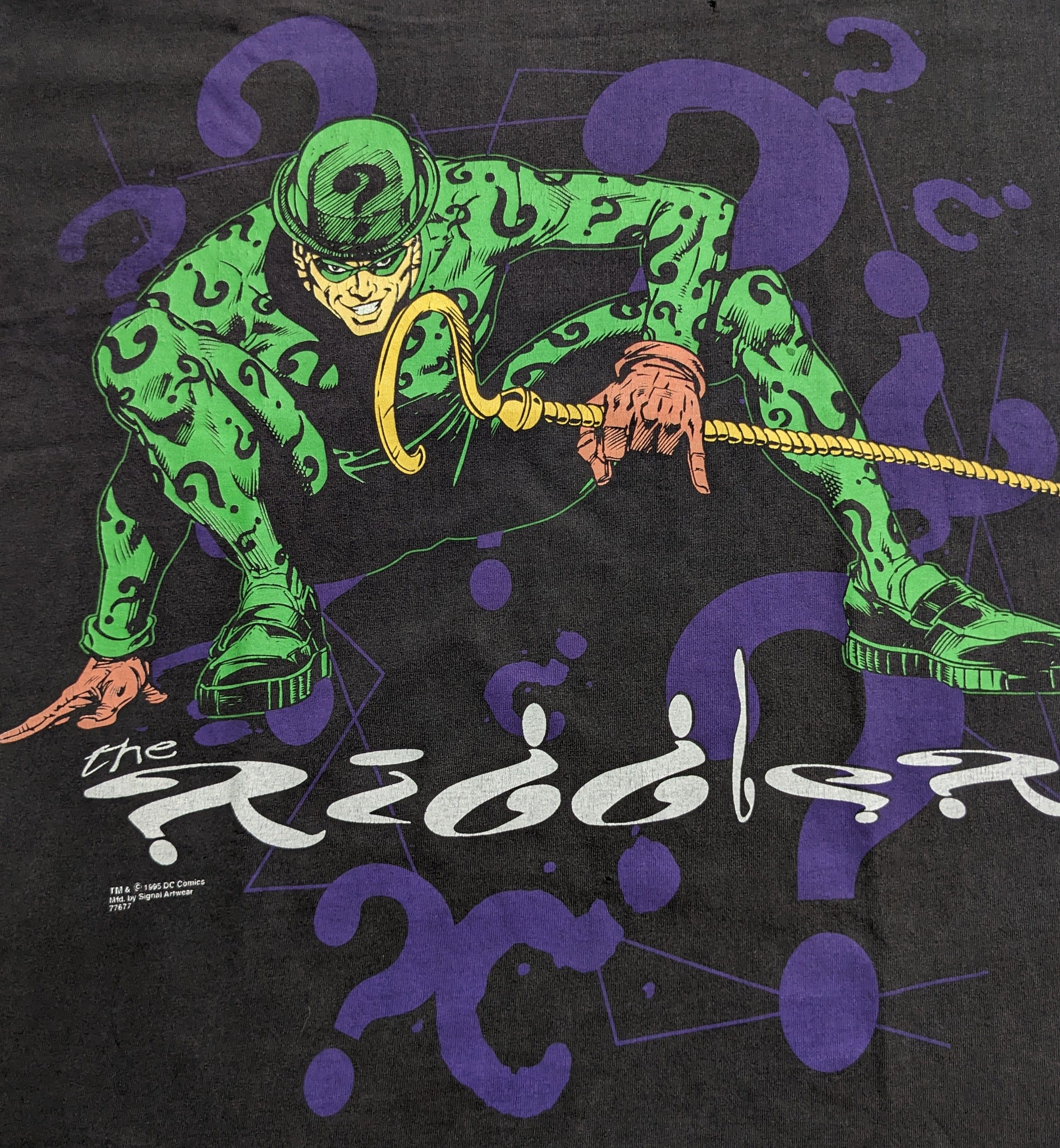 DC Comics Vintage The Riddler Batman DC Comics 1995 Size US XL / EU 56 / 4 - 5 Thumbnail