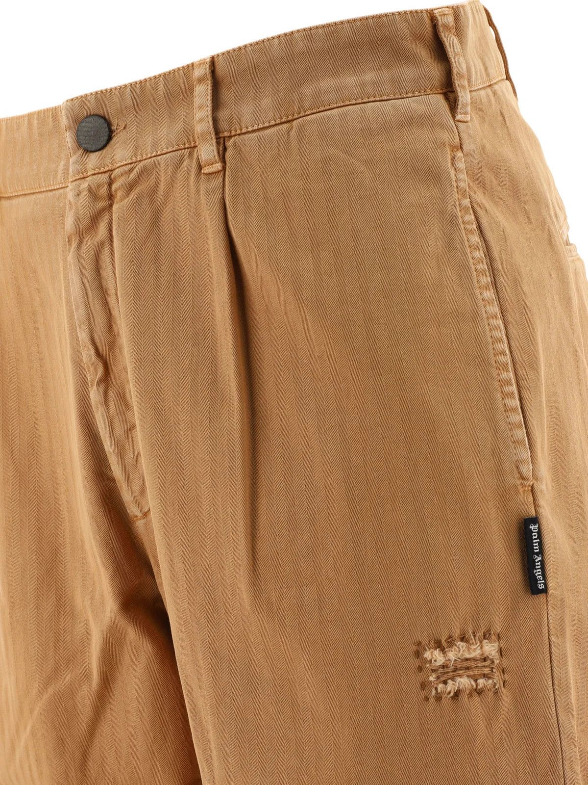 Palm Angels o1y0325 Casual Pant in Beige Size US 32 / EU 48 - 3 Thumbnail