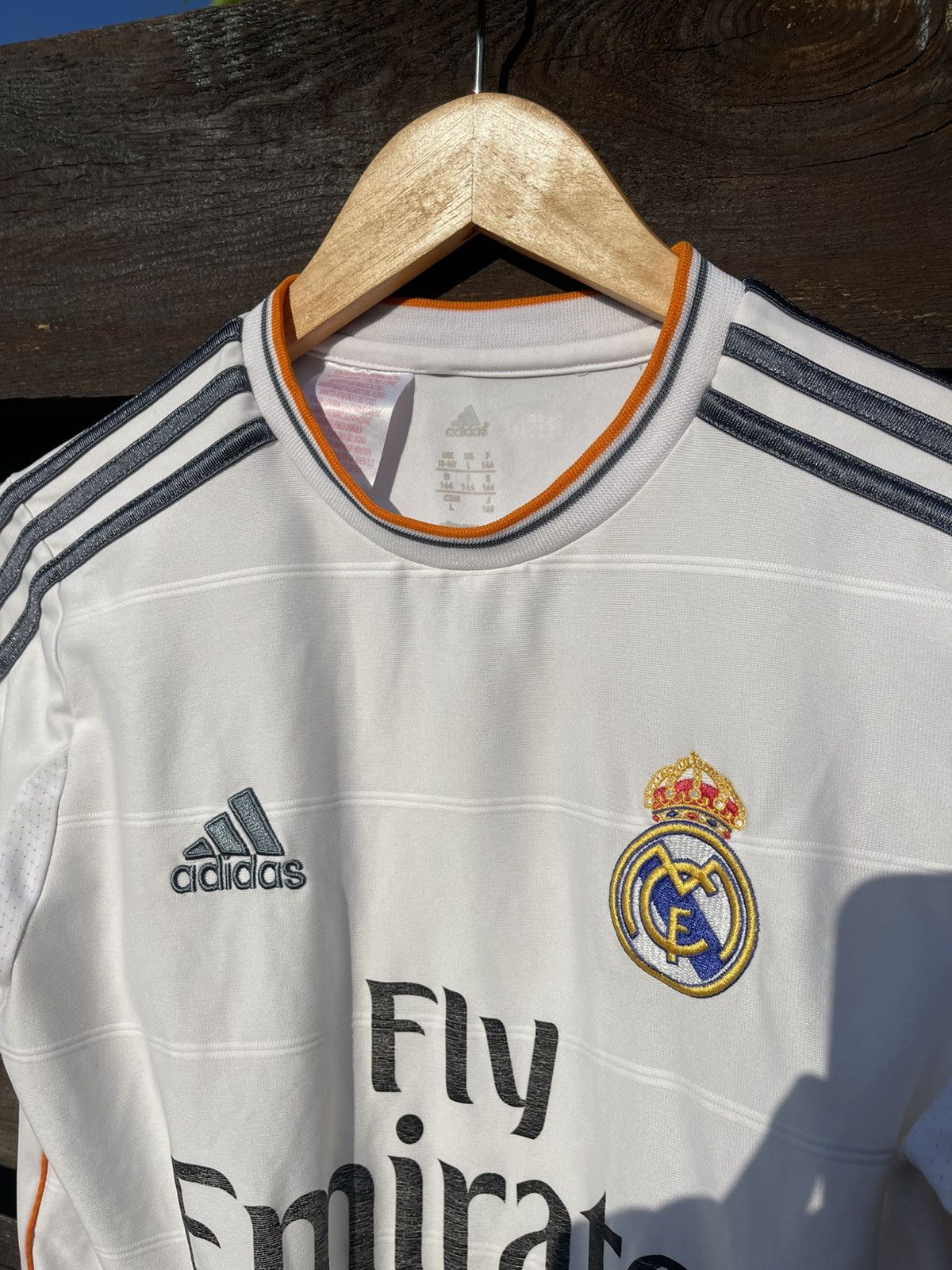 Adidas 2013 Adidas Real Madrid Soccer jersey Ronaldo Era Size US XS / EU 42 / 0 - 7 Thumbnail