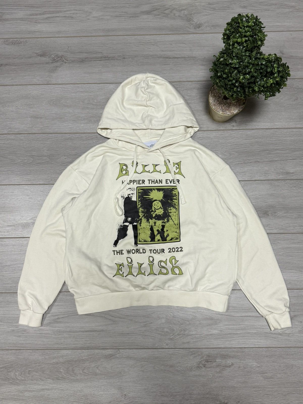 Billie Eilish Billie Eilish happier than ever hoodie 2022 tour Size US L / EU 52-54 / 3 - 1 Thumbnail