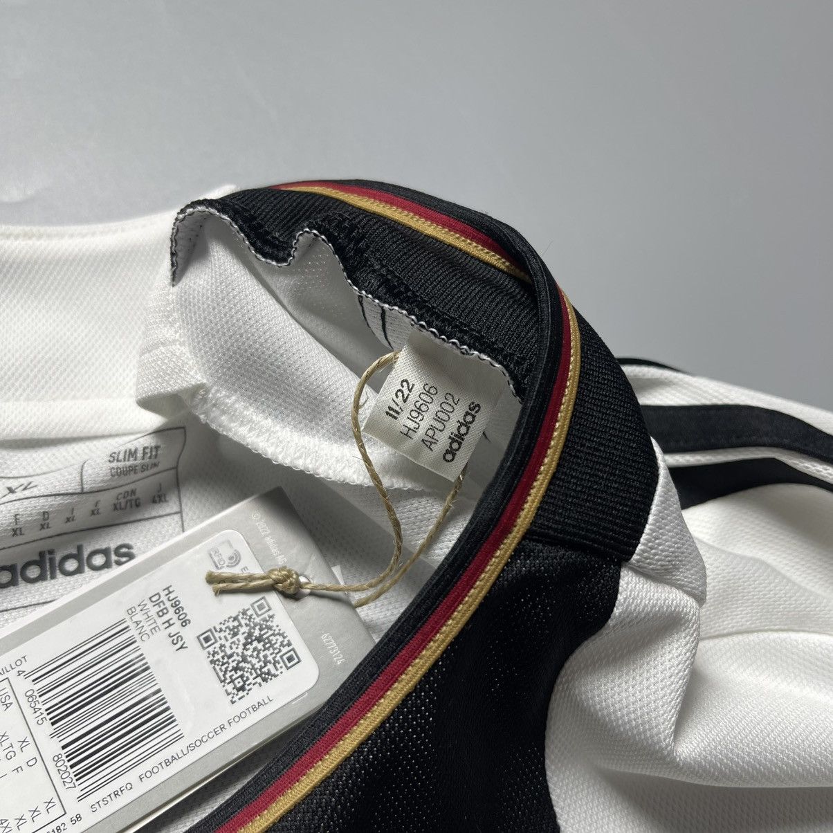 Adidas GERMANY ADIDAS 2022 WORLD CUP SOCCER HOME JERSEY #19 SANE Size US XL / EU 56 / 4 - 6 Thumbnail