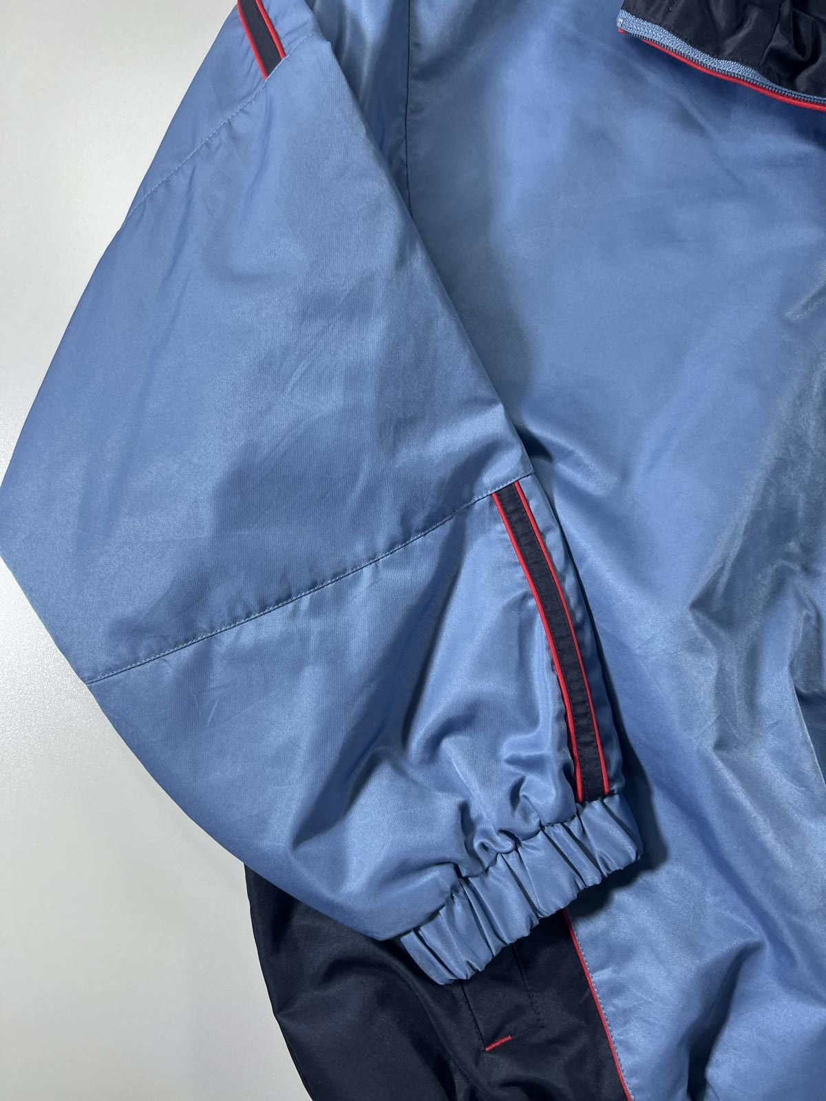 B.U.M Equipment Vintage b.u.m. Equipment Men's Blue Windbreaker Jacket M Size US M / EU 48-50 / 2 - 4 Thumbnail