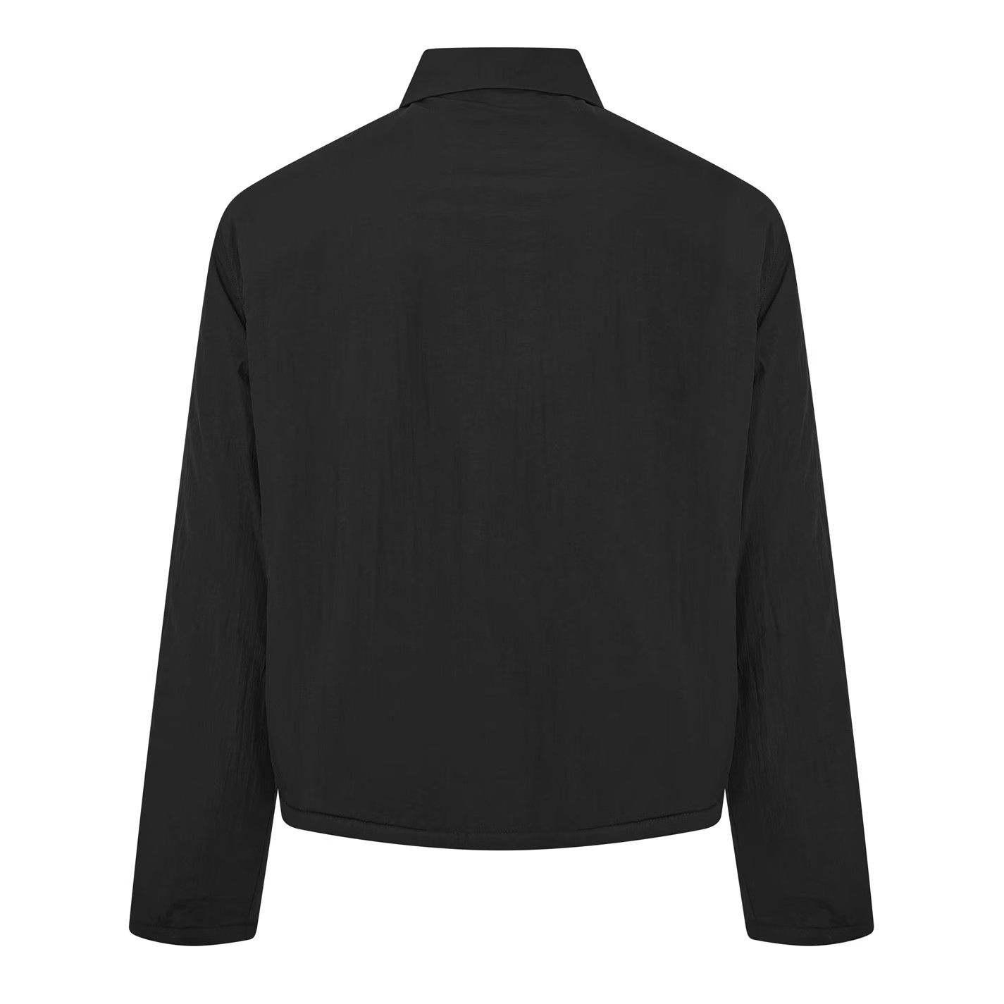 AMI o1g2r1mq0326 Padded Water-Repellent Overshirt in Black Size US XL / EU 56 / 4 - 2 Thumbnail