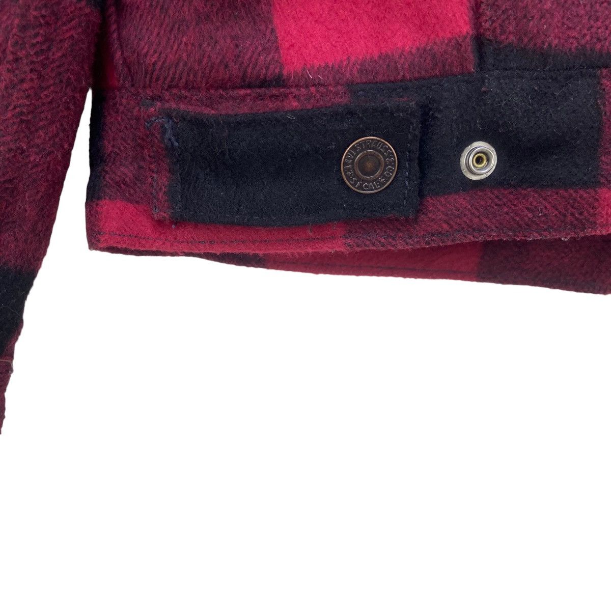 Levi's Levi’s Fleece Sherpa Plaid Tartan Trucker Jacket Size US S / EU 44-46 / 1 - 13 Thumbnail
