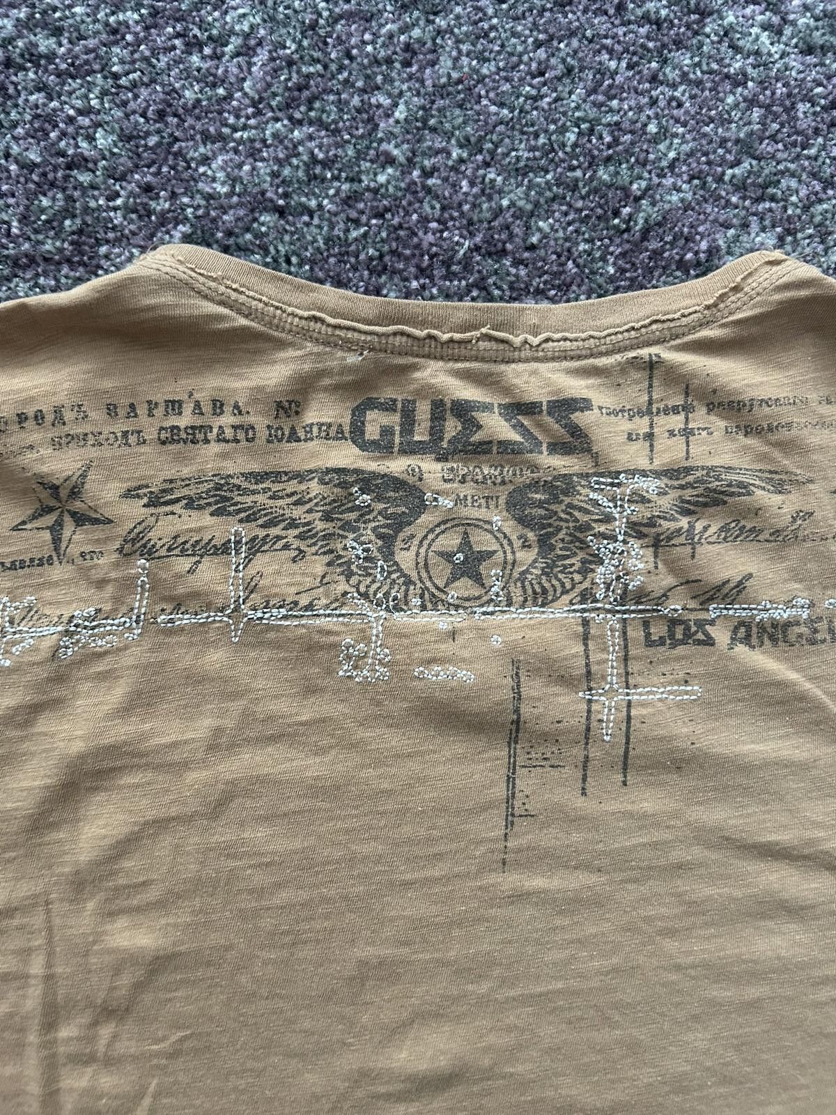 Guess Vintage Guess Los Angeles Graphic Long Sleeve Tee Size US L / EU 52-54 / 3 - 7 Thumbnail
