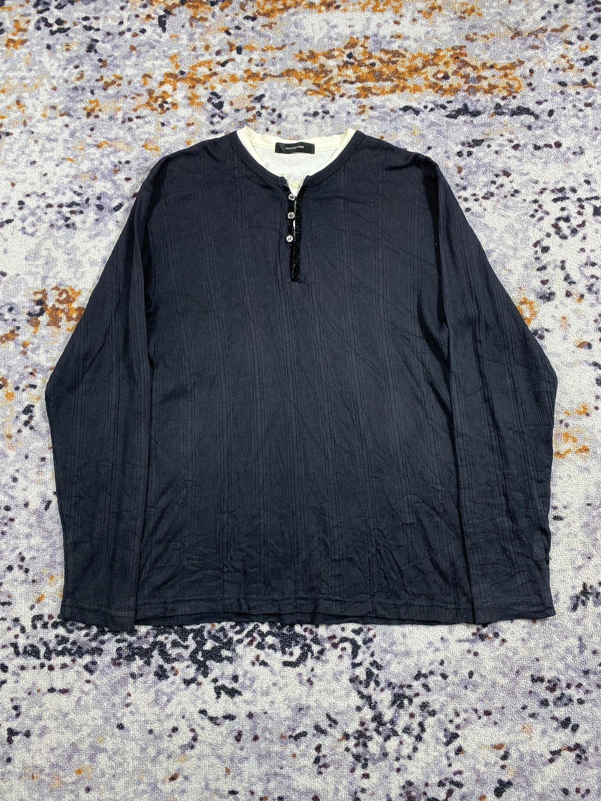 If Six Was Nine × Japanese Brand × Le Grande Bleu (L.G.B.) Petitreitre double layer western style longsleeve Size US L / EU 52-54 / 3 - 1 Thumbnail