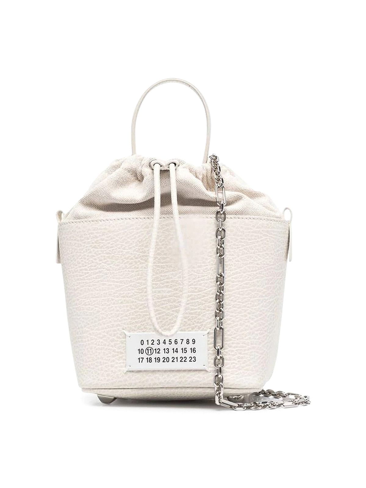 Maison Margiela o1s22i1n1124 Size: OS / 5ac Bucket Bag in Beige Size ONE SIZE - 1 Thumbnail