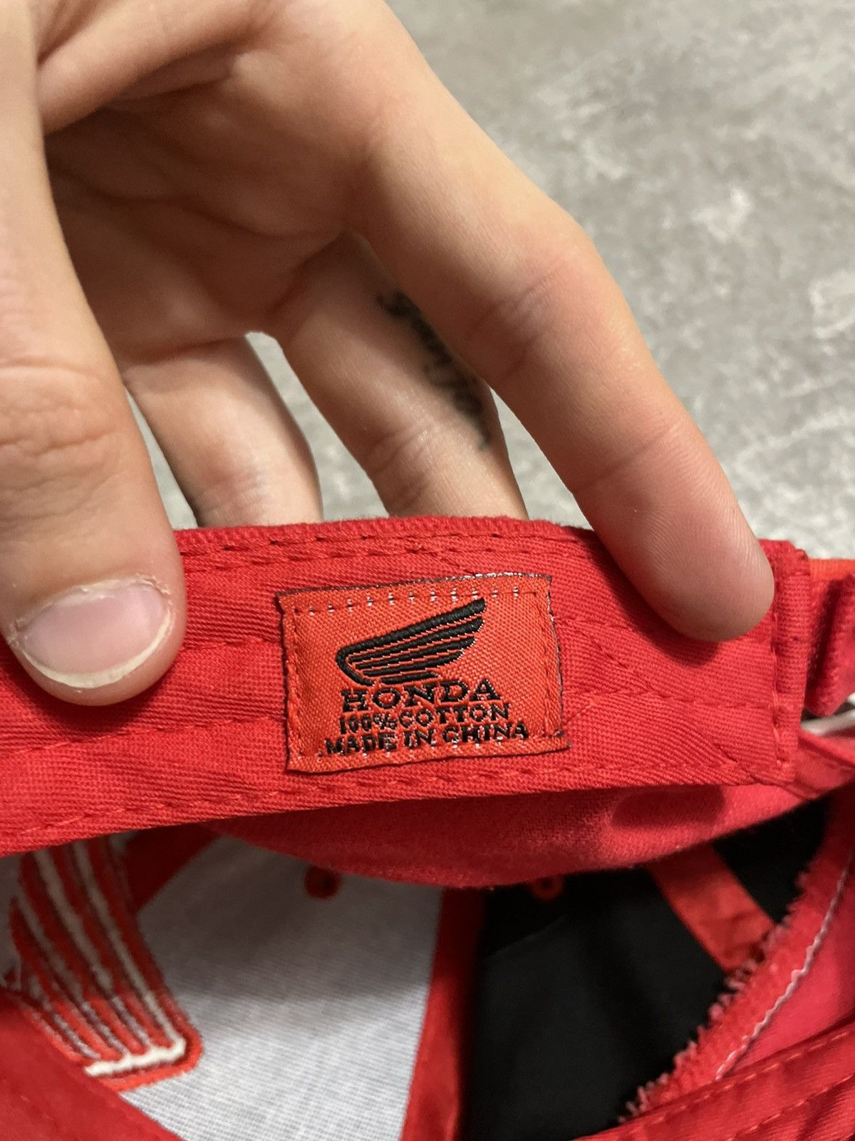 Honda × Vintage Vintage Honda Racing Formula 1 Cap Size ONE SIZE - 6 Thumbnail