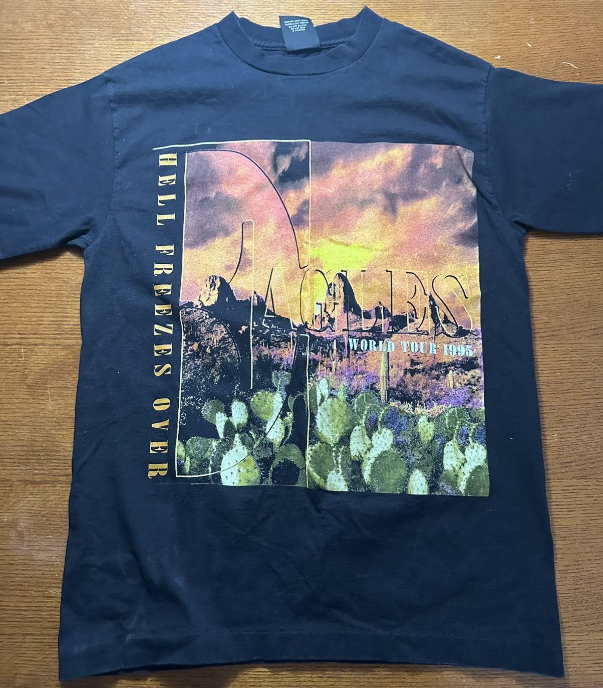 Other Eagles, “Hell Freezes Over” 1995 Tour T-Shirt Size US L / EU 52-54 / 3 - 1 Thumbnail