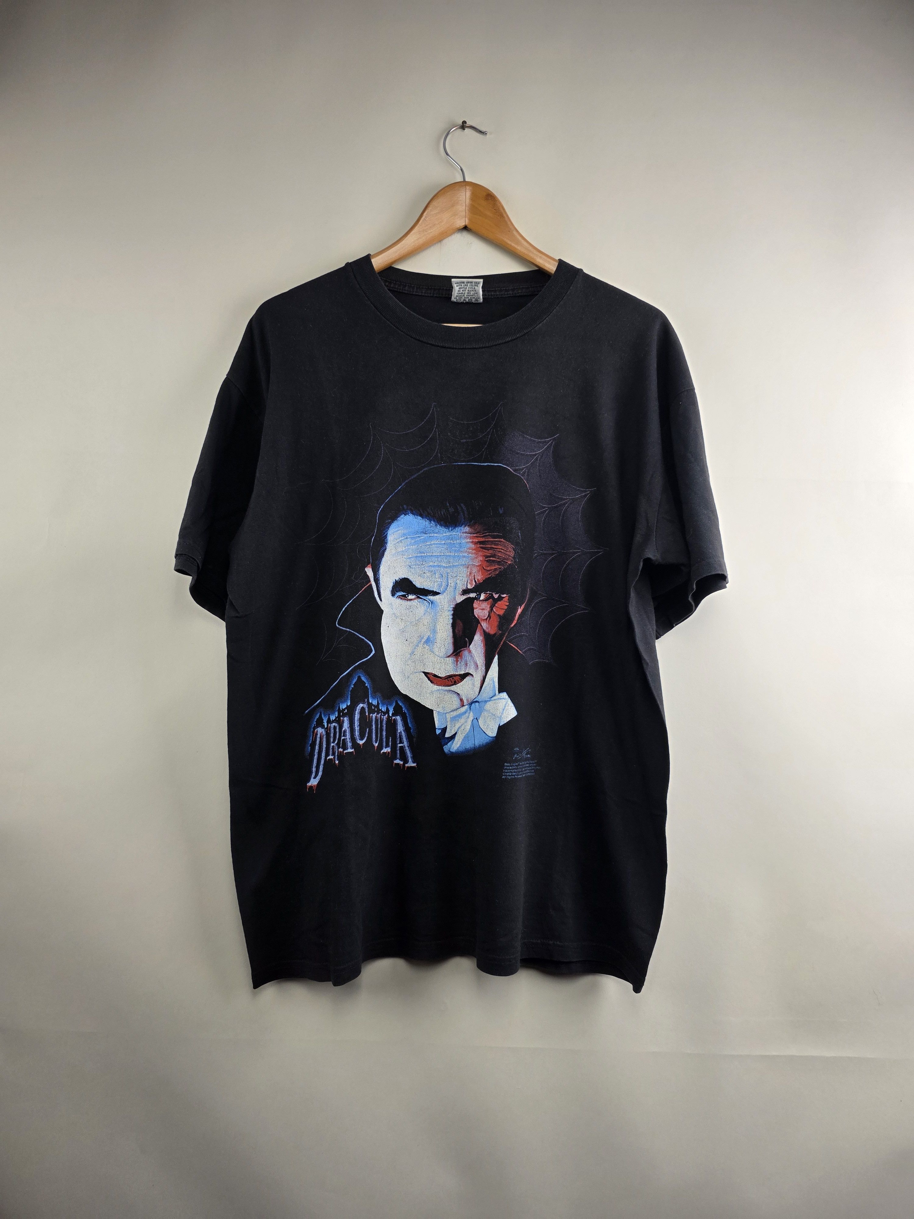 Band Tees × Vintage 1999 Bela Lugosi Dracula 90s vintage horror movie L 22" 28" Size US L / EU 52-54 / 3 - 1 Thumbnail
