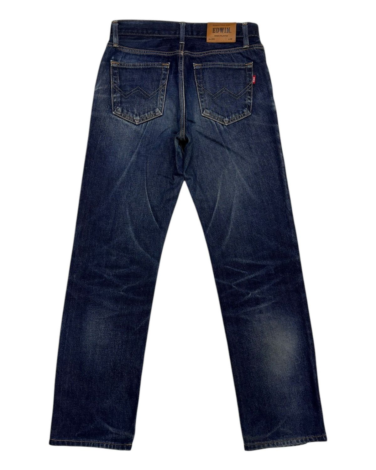 Kapital 🔥EDWIN JAPAN NO.403 JAPAN BLUE DISTRESSED DENIM JEAN Size US 30 / EU 46 - 9 Thumbnail