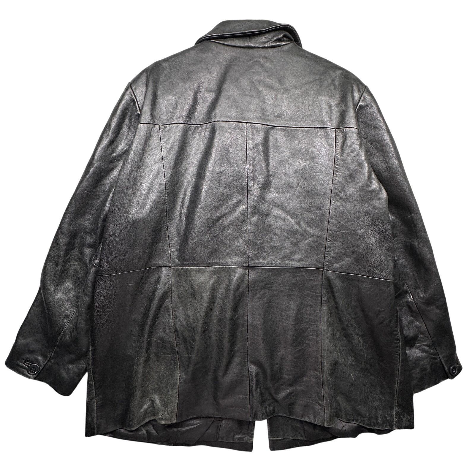 Alfani Vintage Alfani Woman Lamb Leather Coat Womens 2X Black Size XXL / US 16-18 / IT 52-54 - 2 Thumbnail