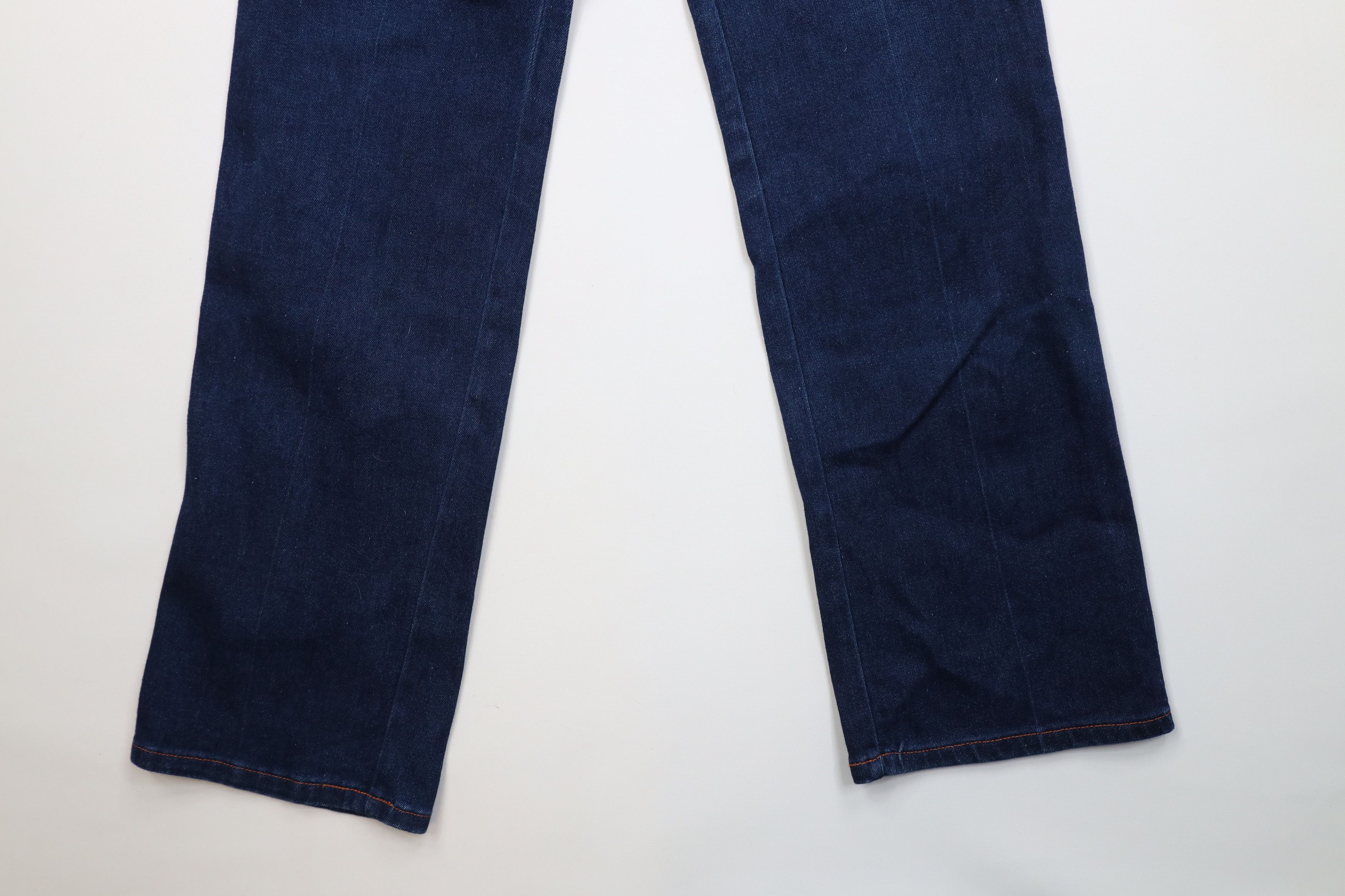 Vintage Vintage 70s Streetwear Flared Wide Leg Denim Jeans Blue USA Size 34" / US 12 / IT 48 - 4 Thumbnail
