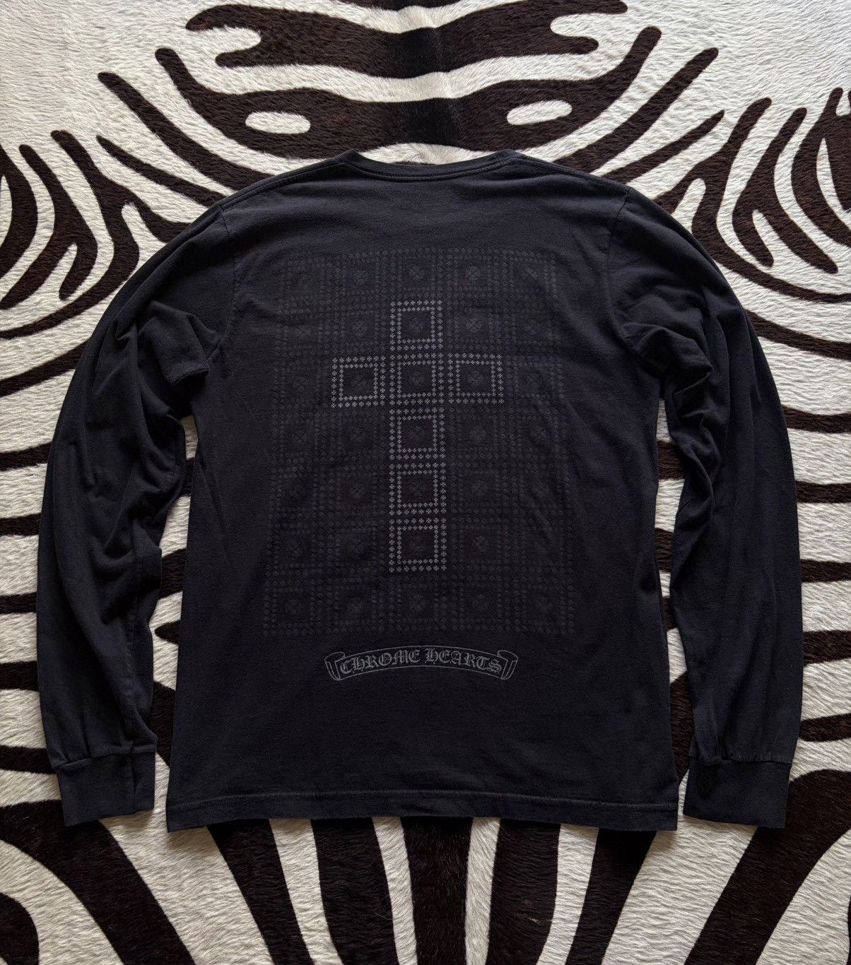 Chrome Hearts Chrome Hearts Framed Cross Plus longsleeve T-shirt tee Size US M / EU 48-50 / 2 - 1 Thumbnail
