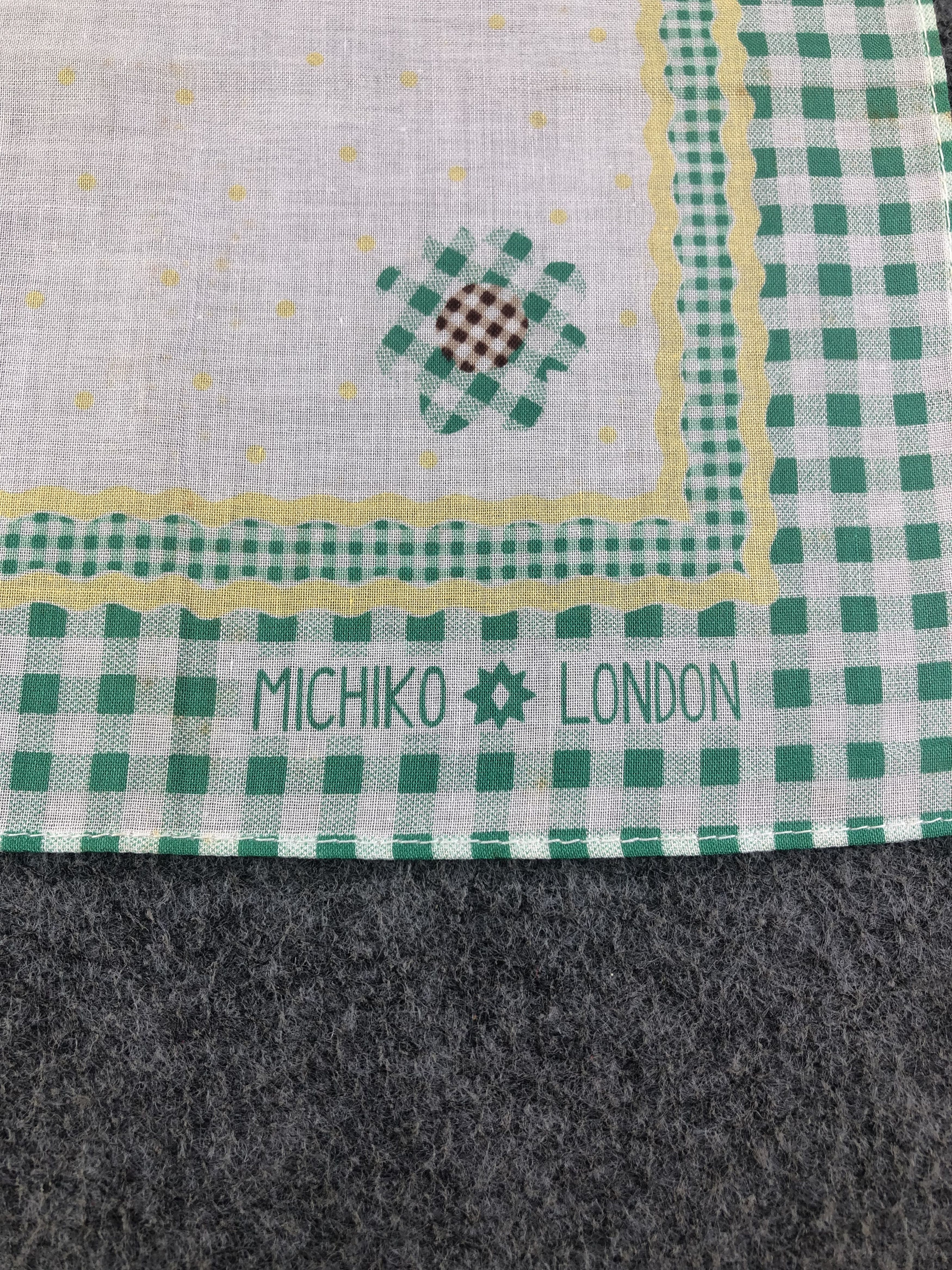 Michiko Koshino London × Vintage Michiko London Handkerchief / Bandana / Neckerchief Size ONE SIZE - 5 Thumbnail