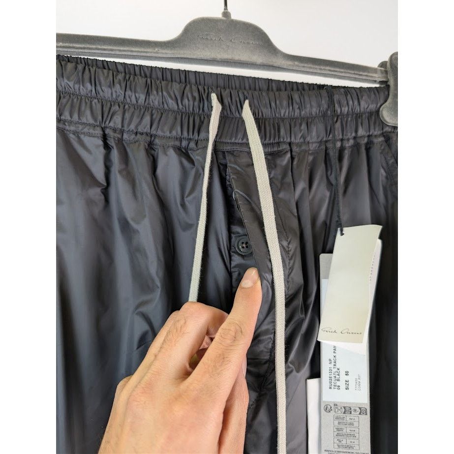 Rick Owens o1rshd1 Tecuatl Track Pant in Black Size US 34 / EU 50 - 7 Thumbnail