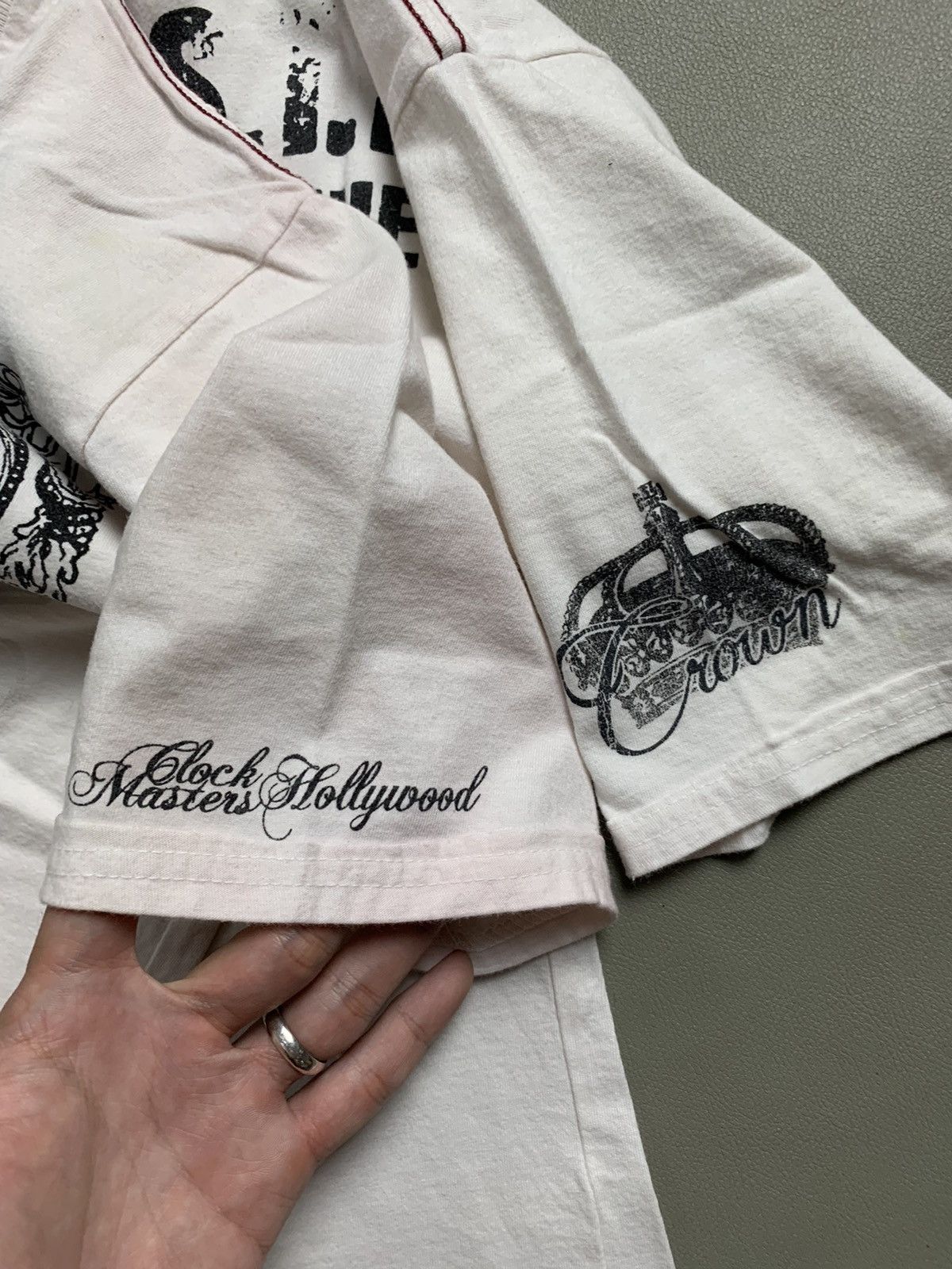 14th Addiction × If Six Was Nine × Japanese Brand Y2K Real Masters Poem Grunge Tshirt Size US M / EU 48-50 / 2 - 5 Thumbnail