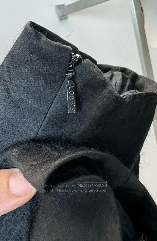 Loewe Loewe Black Wool Blend Dress . Size M / US 6-8 / IT 42-44 - 3 Thumbnail