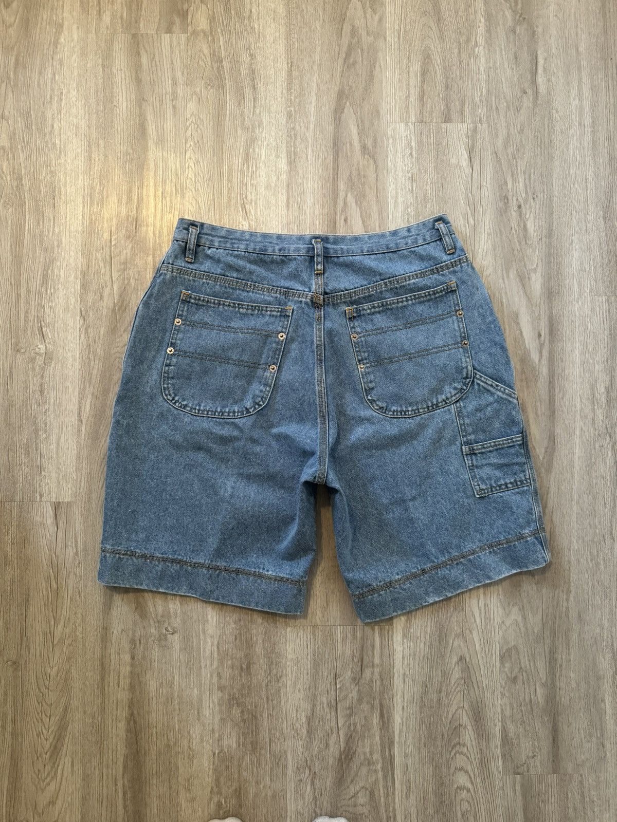 JNCO × Southpole Vintage Baggy Carpenter Jorts Size US 34 / EU 50 - 1 Thumbnail