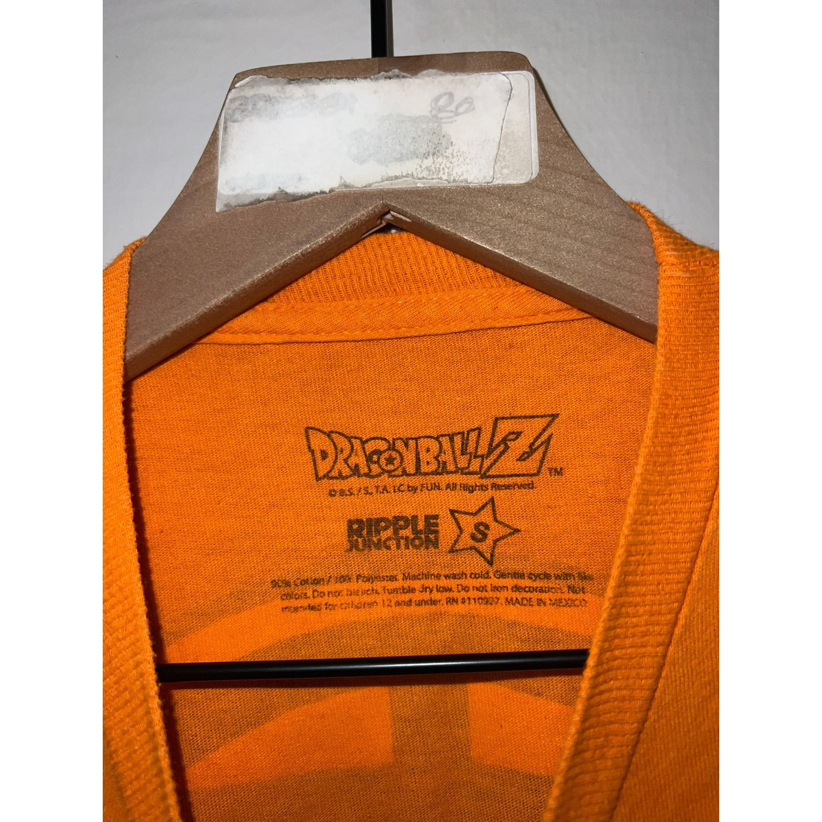 Vintage DBZ Dragon Ball Z Dragonball Z Junction orange Shirt S Small Size US S / EU 44-46 / 1 - 4 Thumbnail