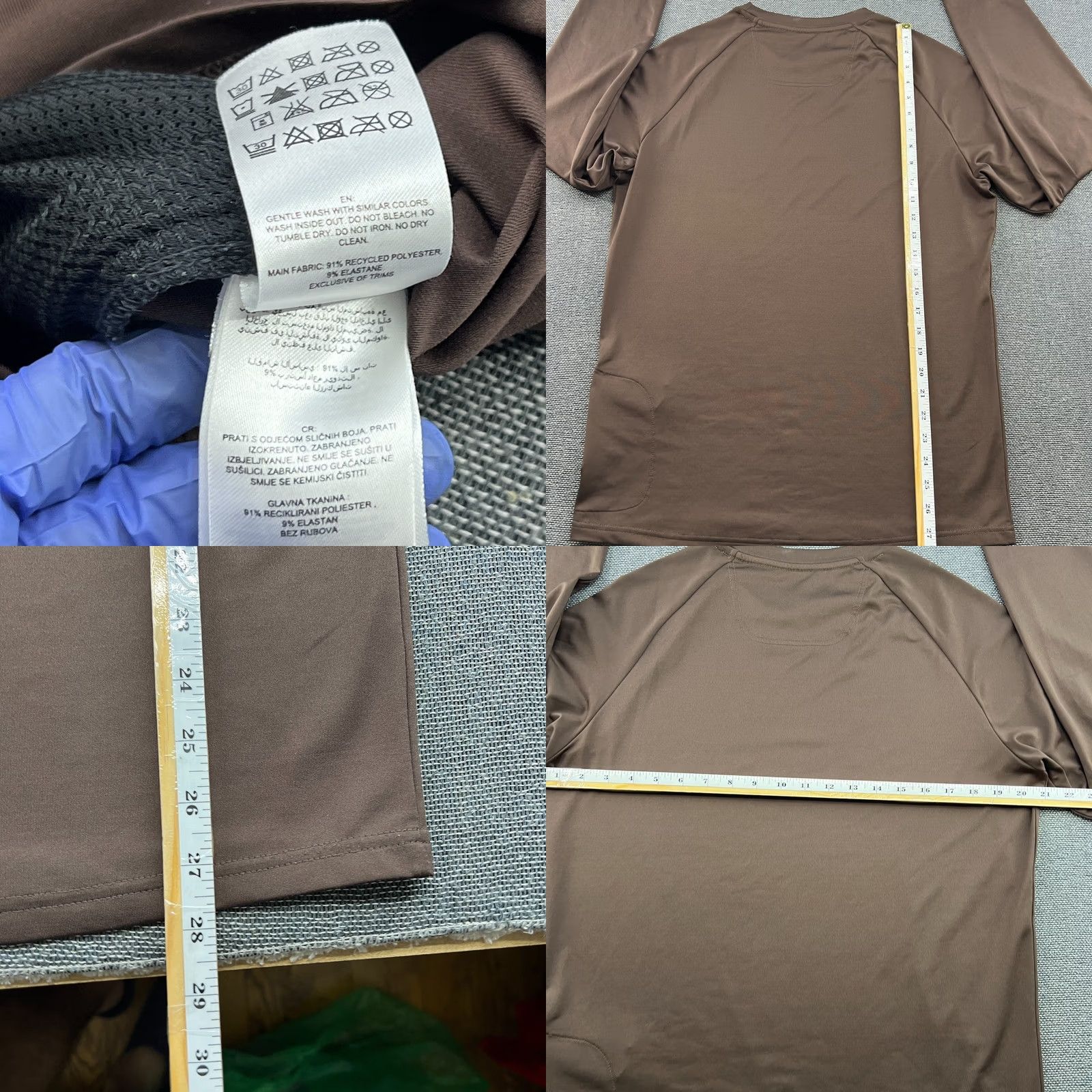 Vintage POC Shirt Mens M Brown Enduro Long Sleeves Stretch MBT Size US M / EU 48-50 / 2 - 8 Thumbnail