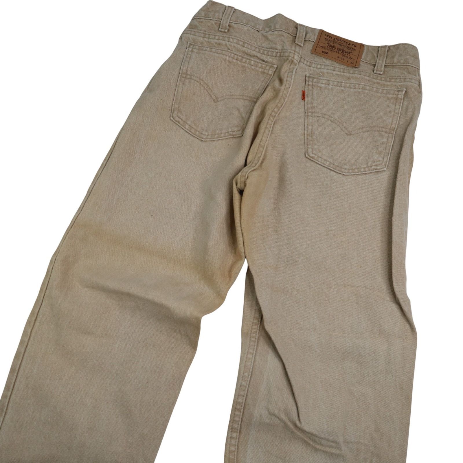 Levi's × Vintage Vintage Levi's 550 Orange Tab Denim Jeans Size US 32 / EU 48 - 11 Thumbnail