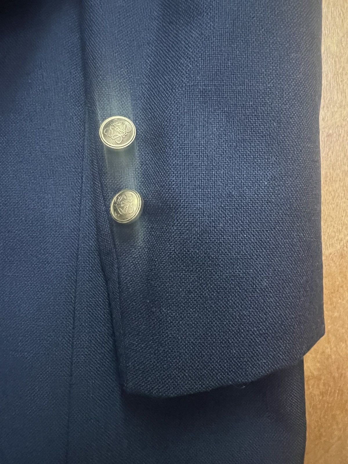 Loewe LOEWE Double- Breasted Blazer Size 44R - 6 Thumbnail