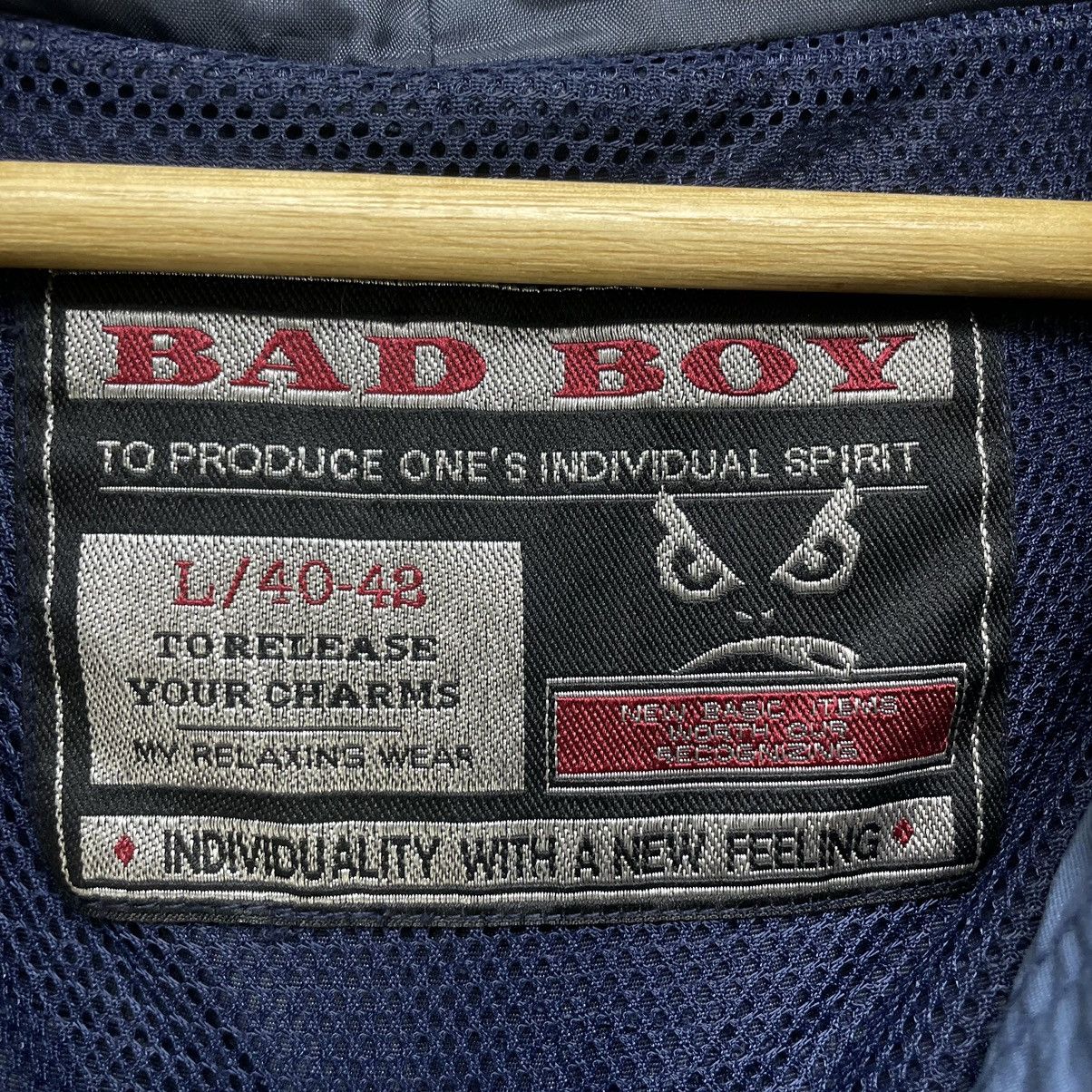 Band Tees × Vintage Vintage Bad Boy Hooded Jacket Size US L / EU 52-54 / 3 - 11 Thumbnail