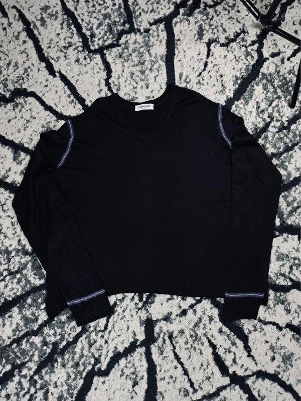 Yves Saint Laurent Vintage Yves Saint Laurent rive gauche sweater black XL Size US XL / EU 56 / 4 - 1 Thumbnail