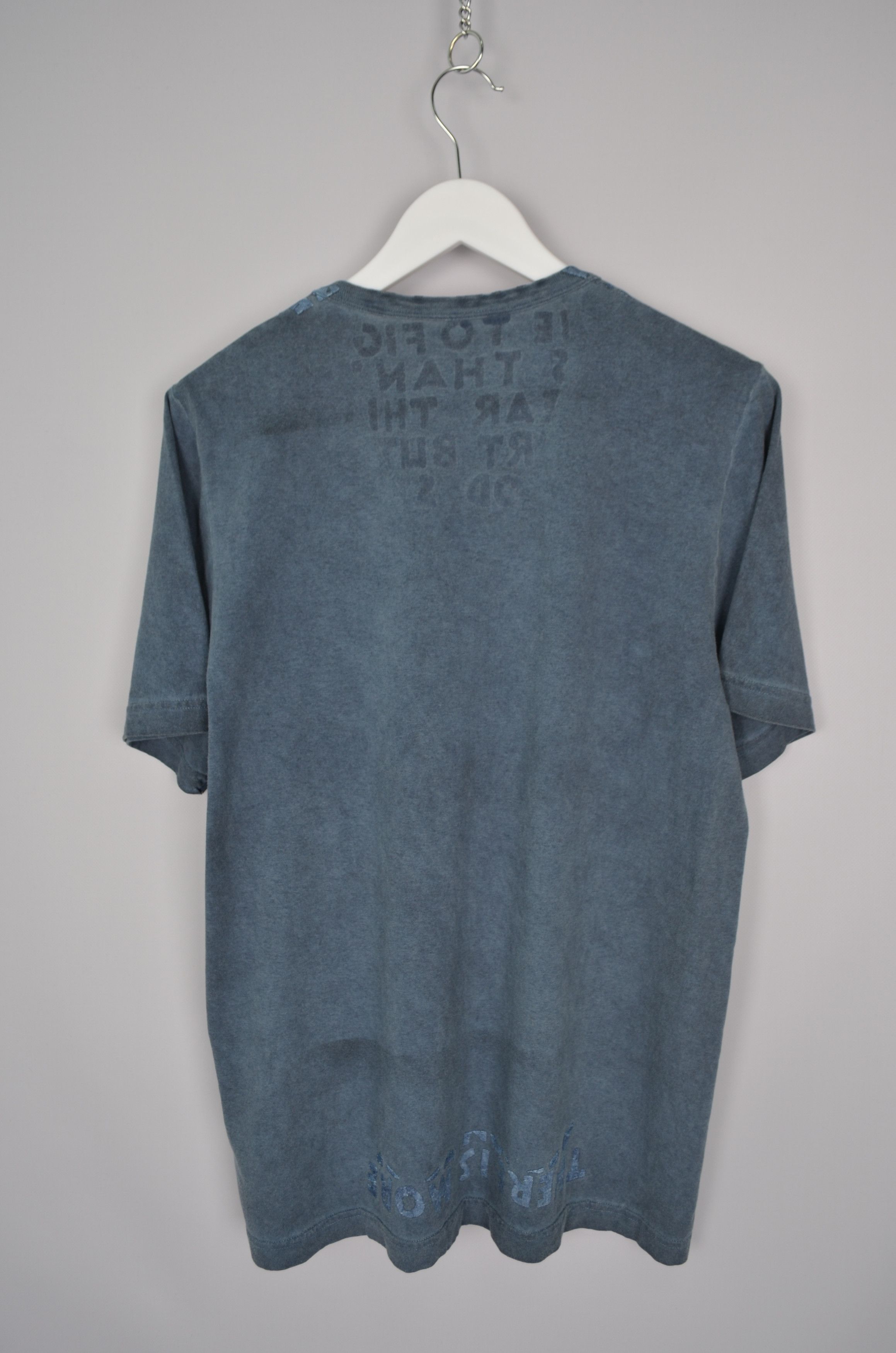 Maison Margiela Maison Martin Margiela AIDS Awareness Garment Dyed T-Shirt Size US M / EU 48-50 / 2 - 10 Thumbnail