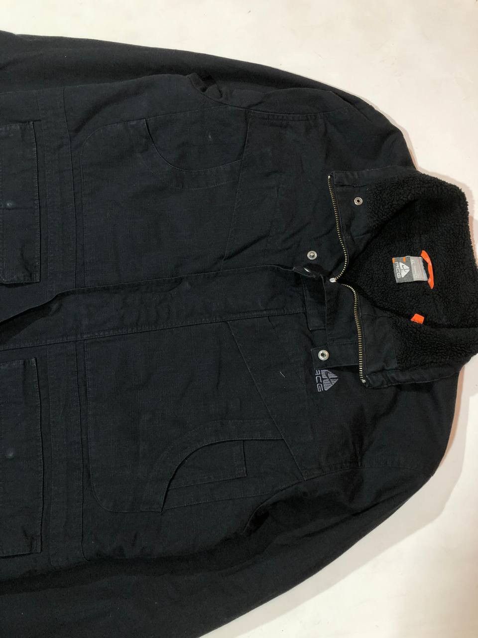 Nike ACG × Vintage NIKE ACG Vintage Sherpa Jacket Black Size US XL / EU 56 / 4 - 6 Thumbnail