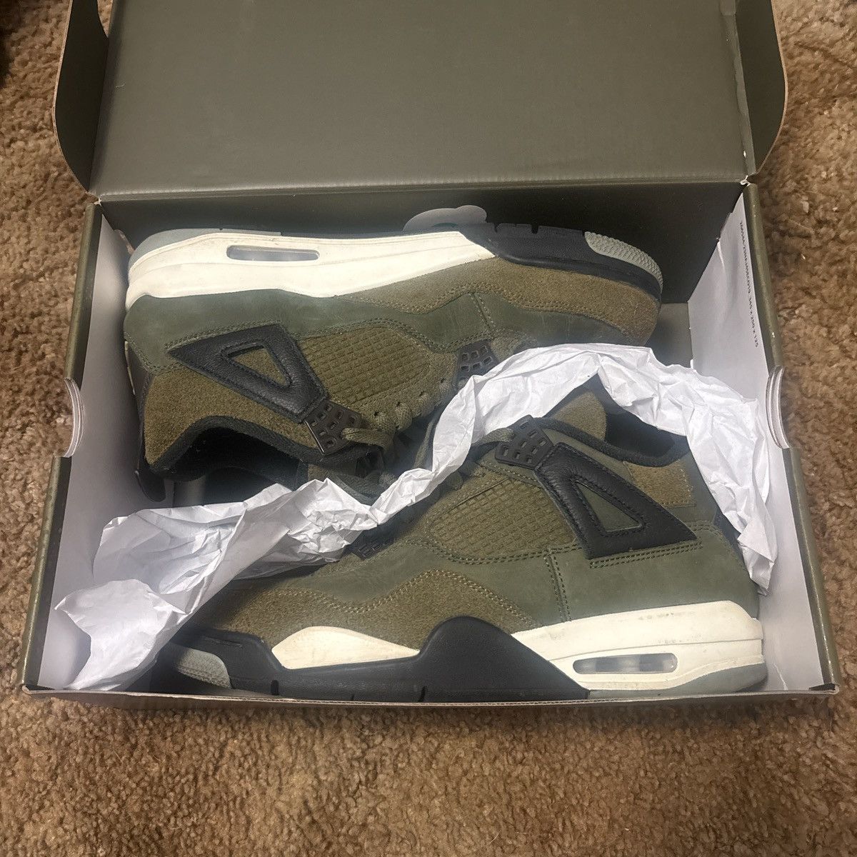 Jordan Brand Jordan 4 Retro SE Craft Medium Olive Size US 11 / EU 44 - 2 Thumbnail