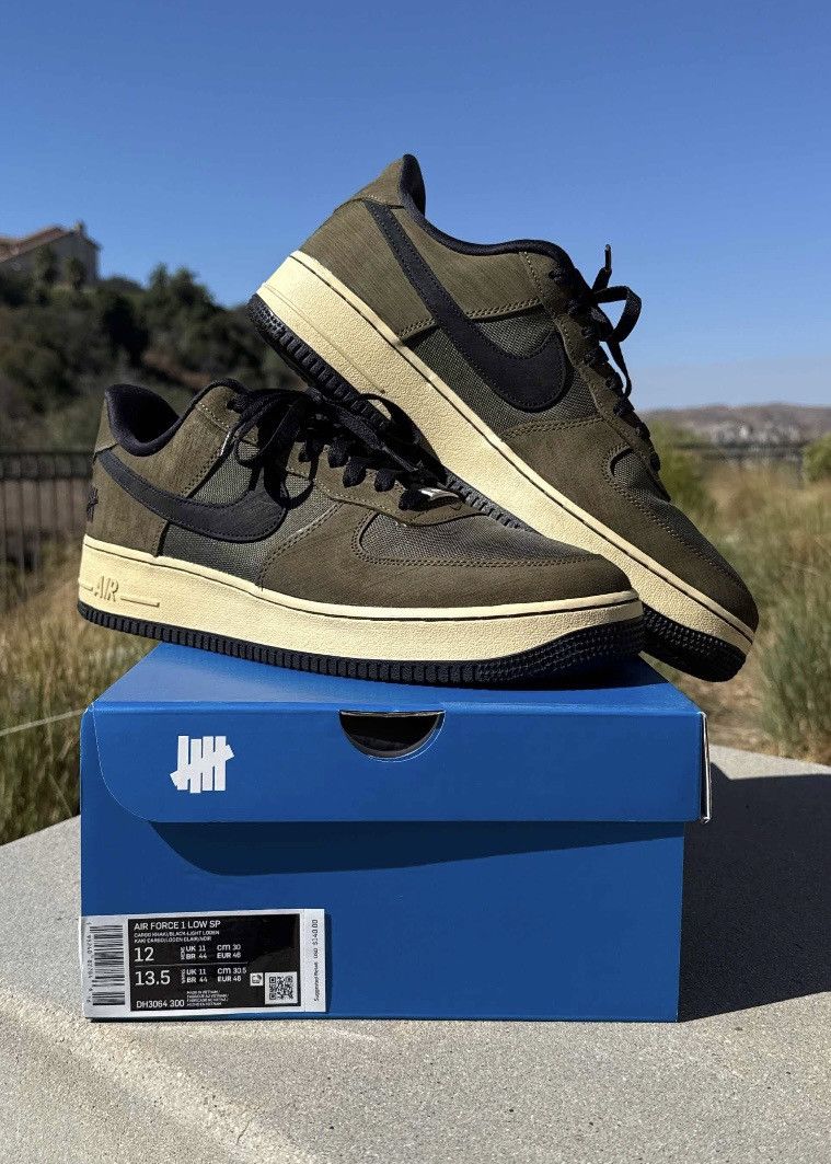 Nike × Undefeated Undefeated x Air Force 1 Low ‘Ballistic’ Size US 12 / EU 45 - 1 Thumbnail