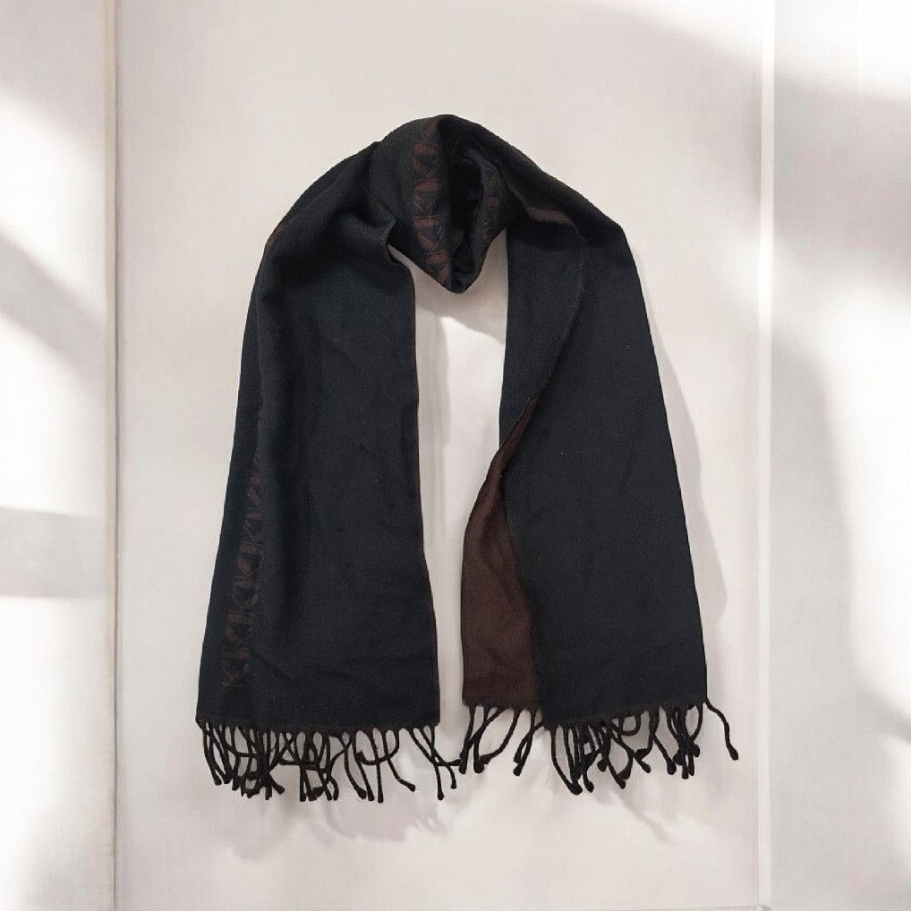 Krizia Uomo Krizia Jeans Lana Virgin Wool Muffler Scarf Size ONE SIZE - 1 Thumbnail