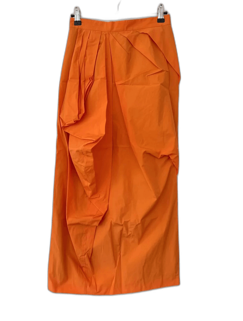 Dries Van Noten Dries Van Noten Women's Pleated Long Skirt Size 34" / US 12 / IT 48 - 1 Thumbnail