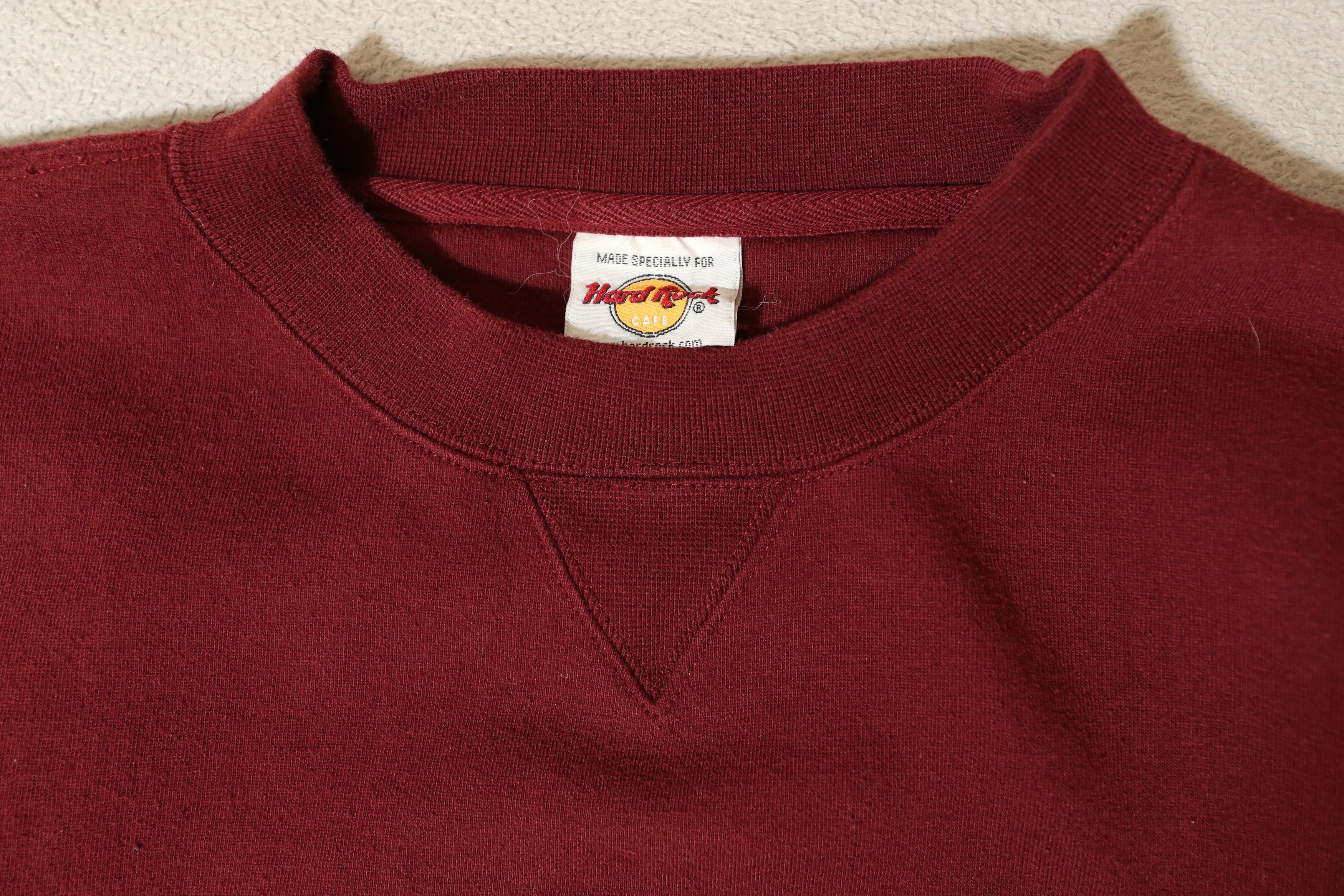 Hard Rock Cafe × Vintage Vintage 90s Hard Rock Cafe Baltimore Crewneck (XL) Size US XL / EU 56 / 4 - 7 Thumbnail
