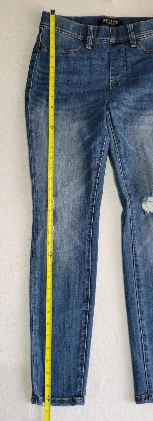 Other Judy Blue Jeans Women’s Size 5/27 Skinny Distressed Denim Size 27" / US 4 / IT 40 - 7 Thumbnail