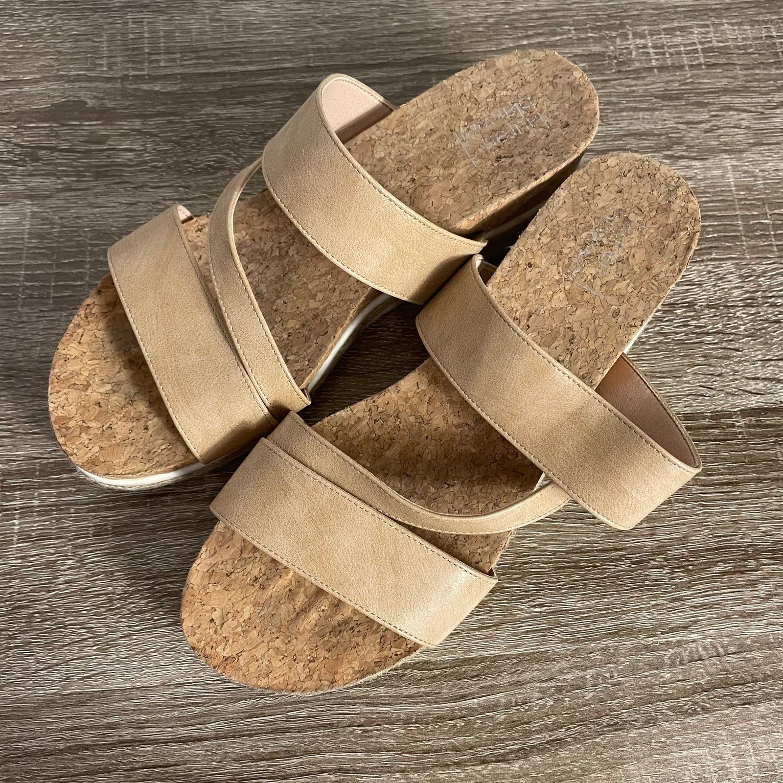 Other Lauren Blakwell Cindy Tan Cork Platform Sandals Women’s 9.5 Size US 9.5 / IT 39.5 - 8 Thumbnail
