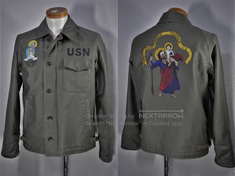 The Real McCoy's The Real McCoys A-2 Deck Jacket Size US XL / EU 56 / 4 - 9 Thumbnail