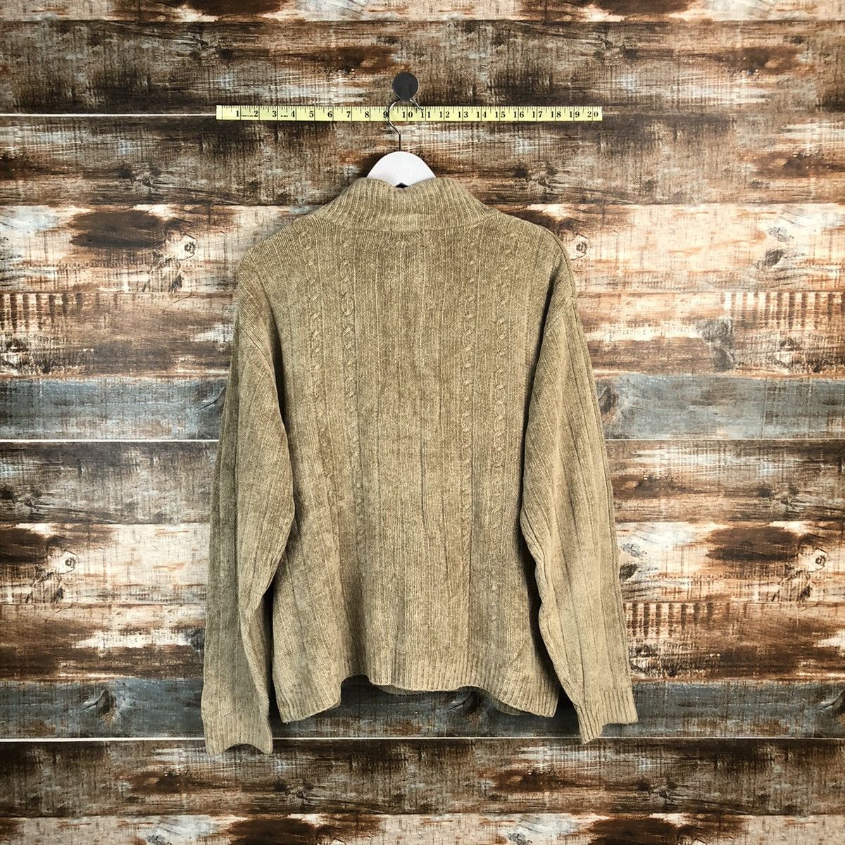 Homespun Knitwear × Japanese Brand Vintage Club Brown Knitwear #A1778 Size US L / EU 52-54 / 3 - 12 Thumbnail